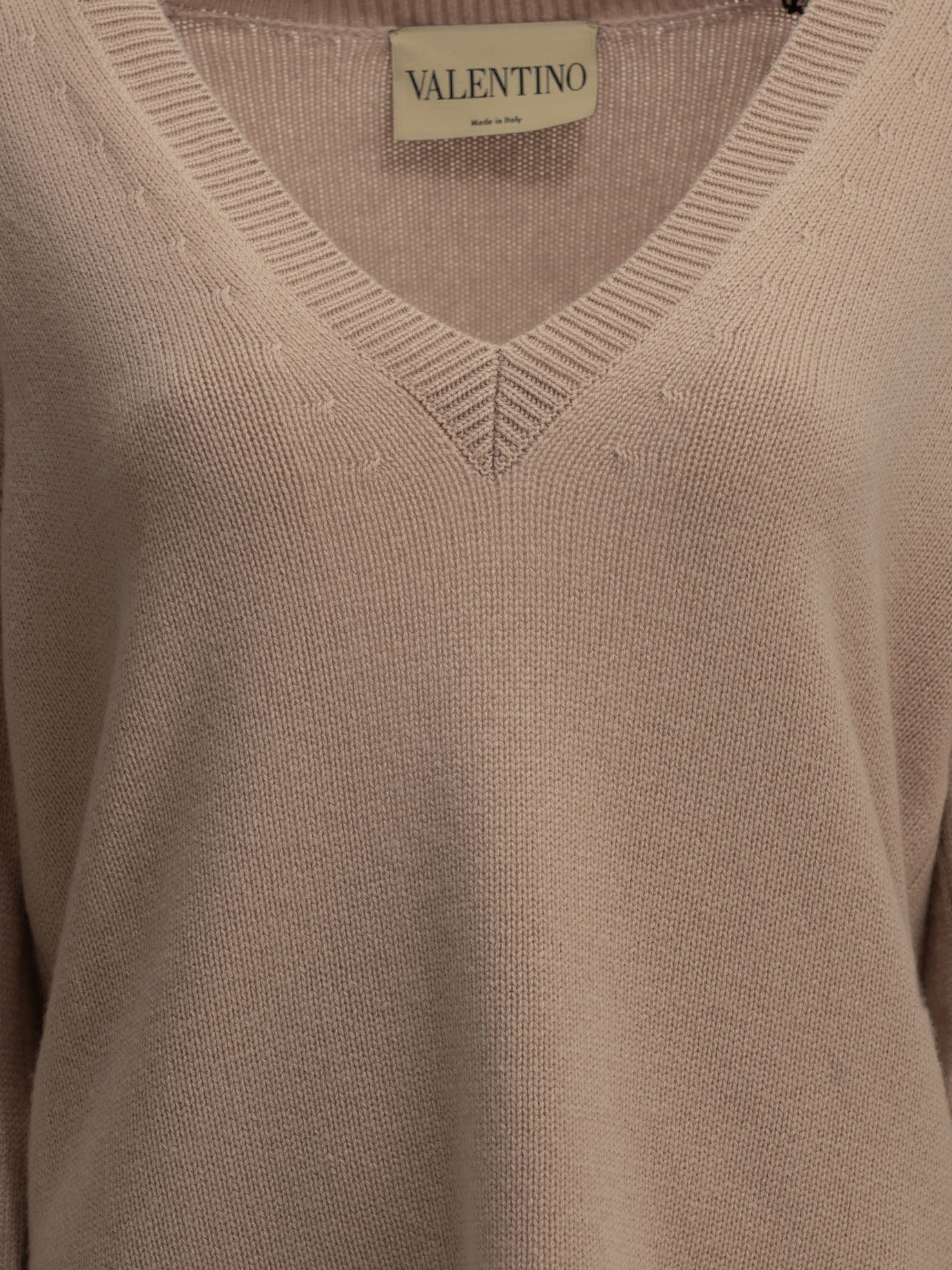 Valentino V-Neck Cashmere Sweater