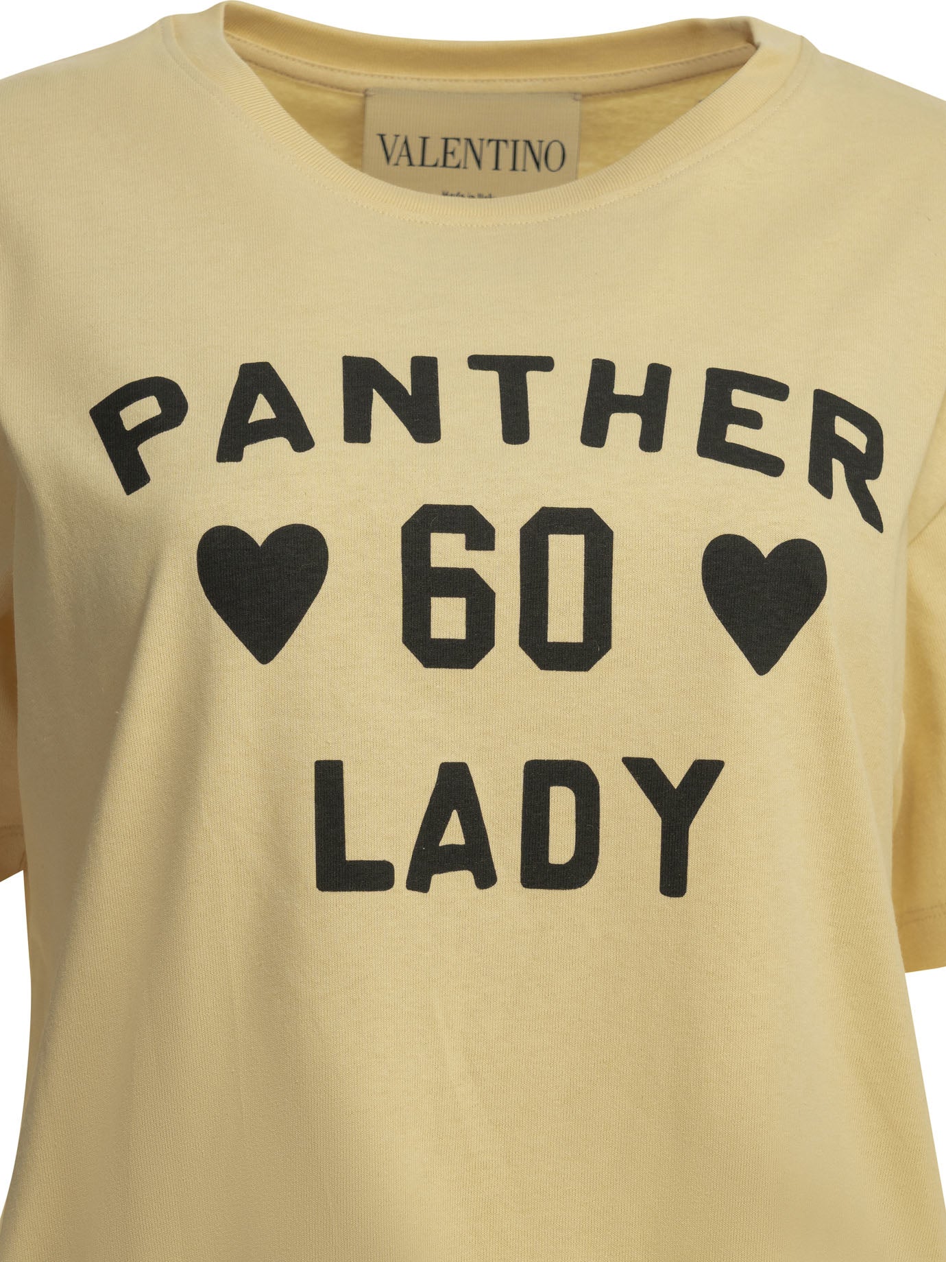 Valentino Panther Lady Crew-Neck T-Shirt