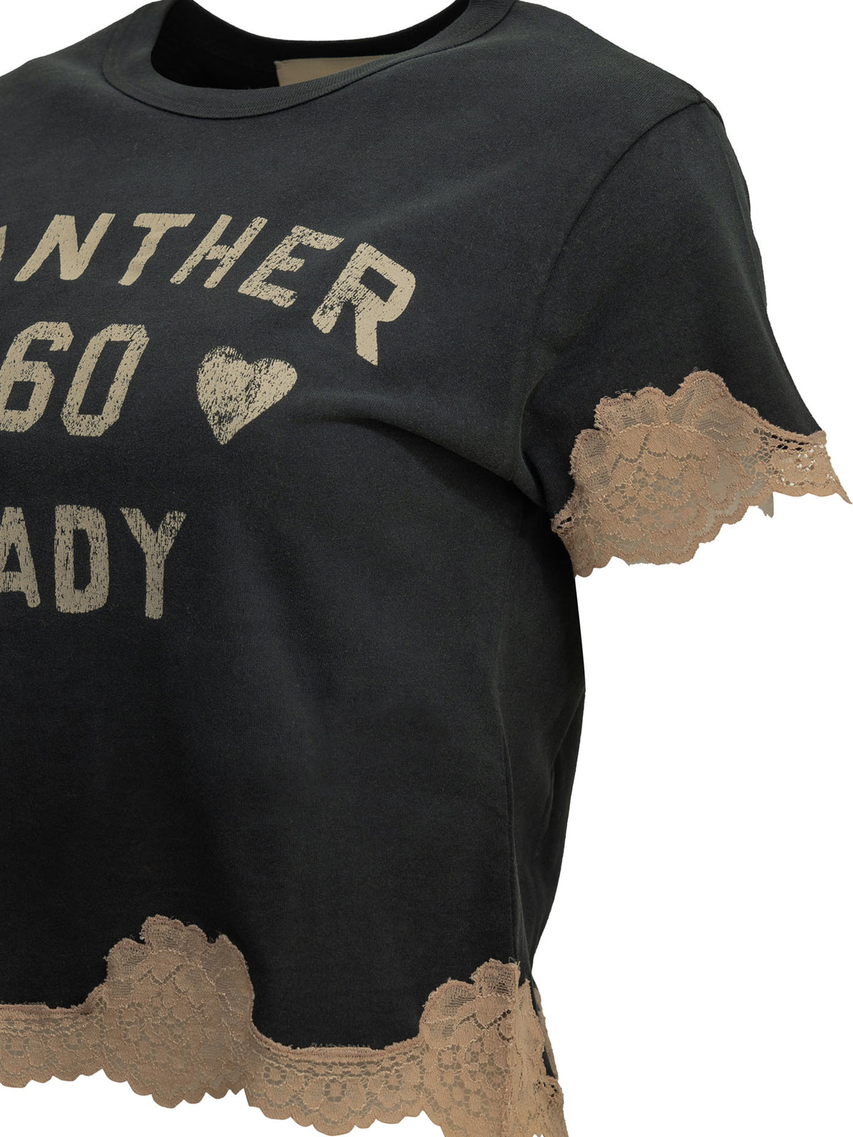 Valentino Panther Lady Crew-Neck T-Shirt