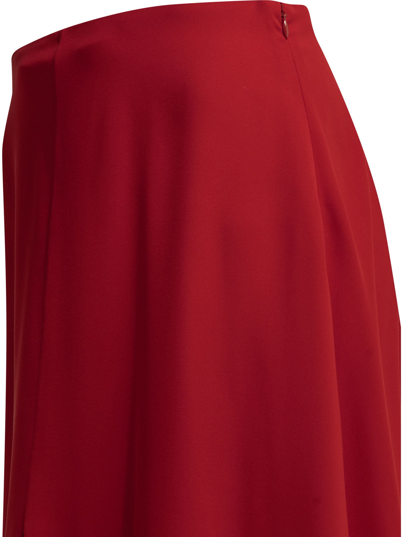 Valentino Flared Midi Skirt In Silk