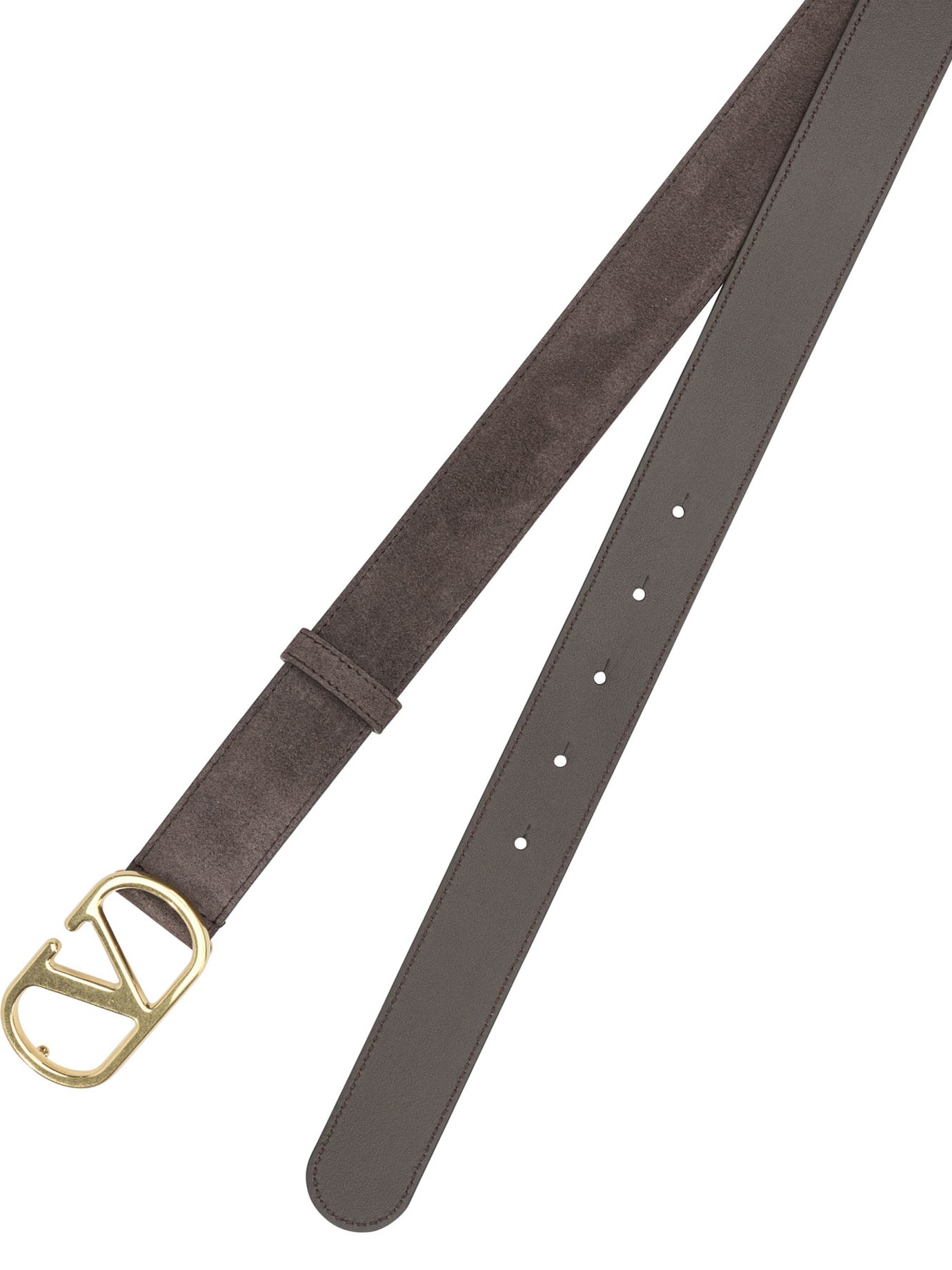 Valentino Garavani Vlogo Signature Leather Belt
