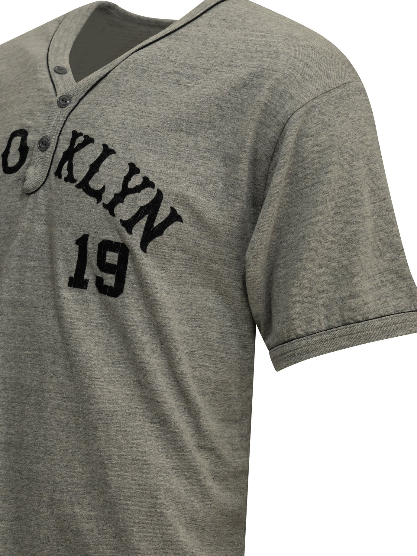 Whitesville Brooklyn 19' Baseball Henley T-Shirt
