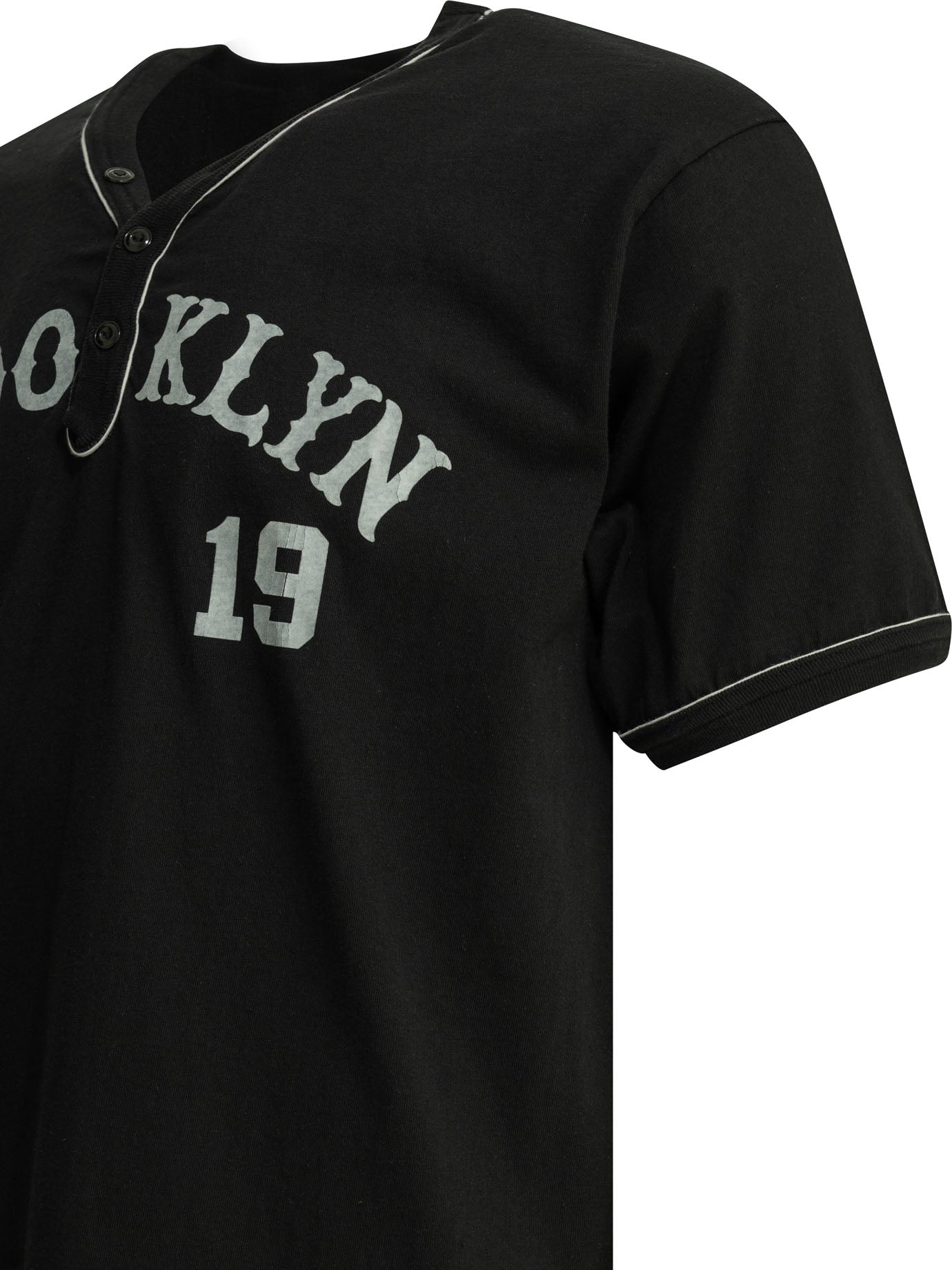 Whitesville Brooklyn 19' Baseball Henley T-Shirt