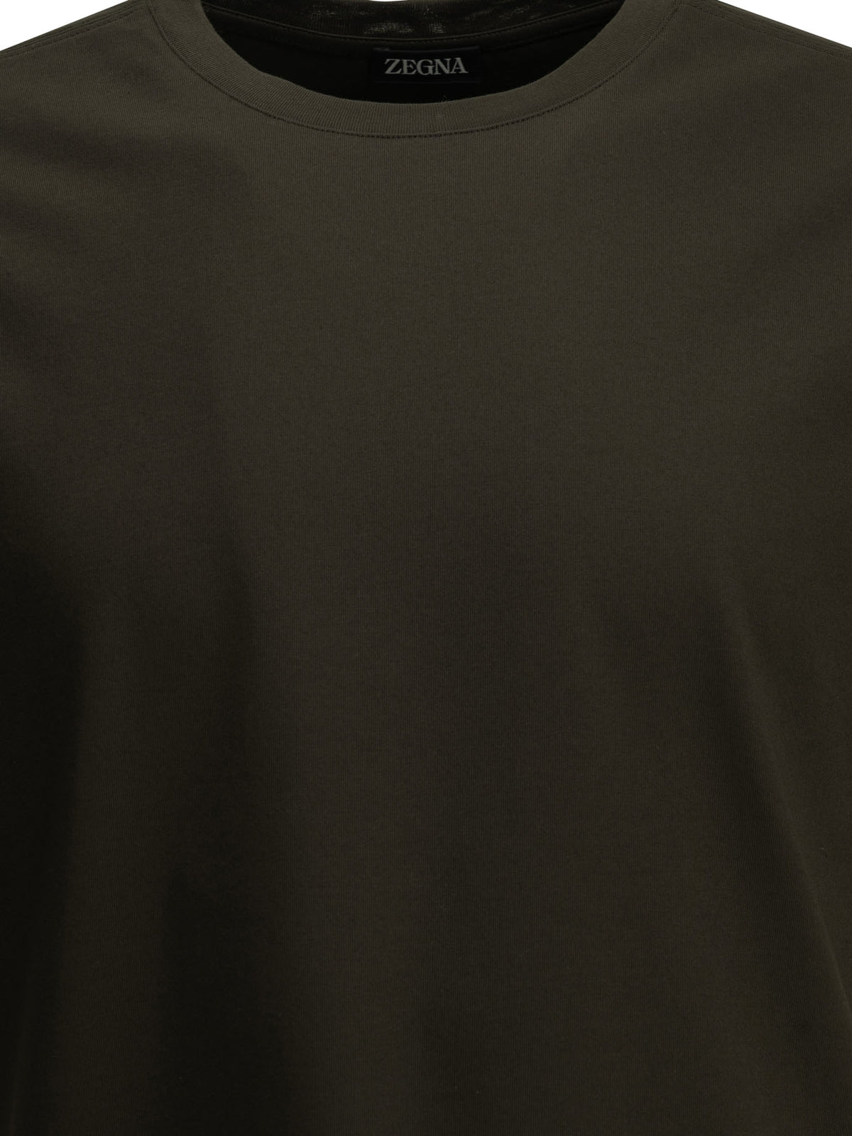 Zegna Pure Cotton Crew-Neck T-Shirt