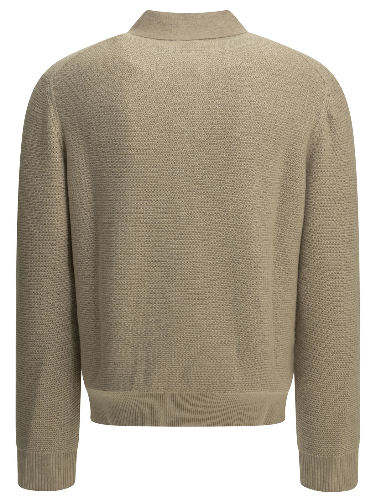 Zegna Cashmere Polo Sweater