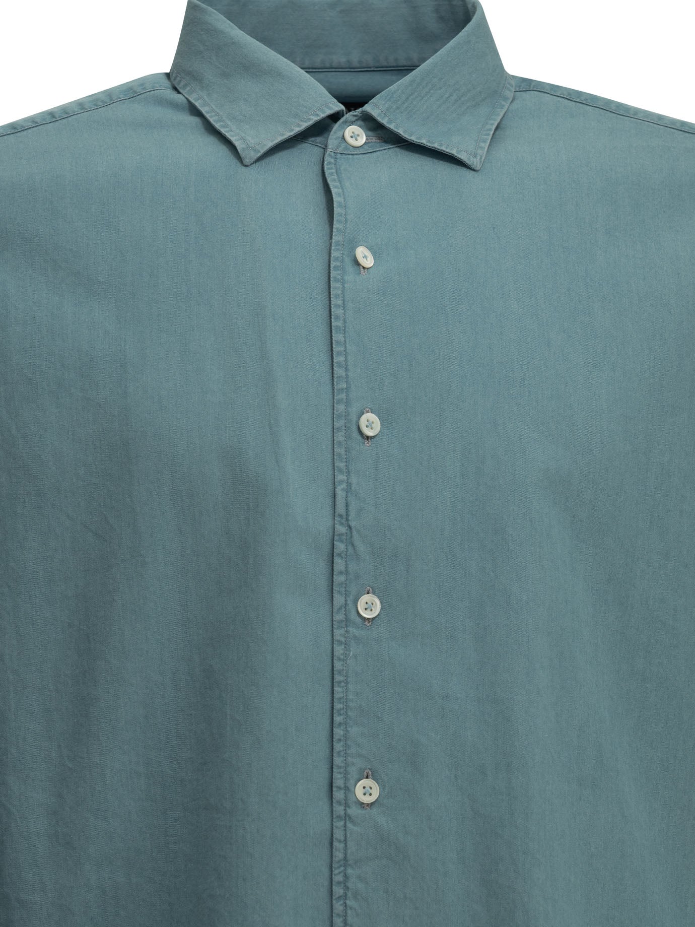 Zegna Casual Denim Shirt
