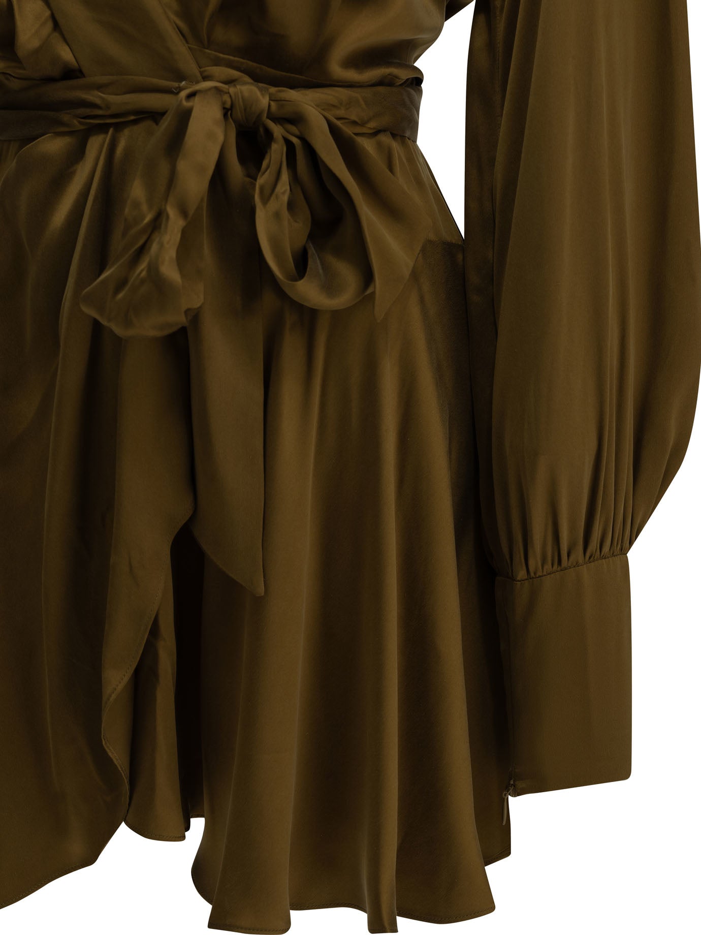 Zimmermann Short Wrap Dress