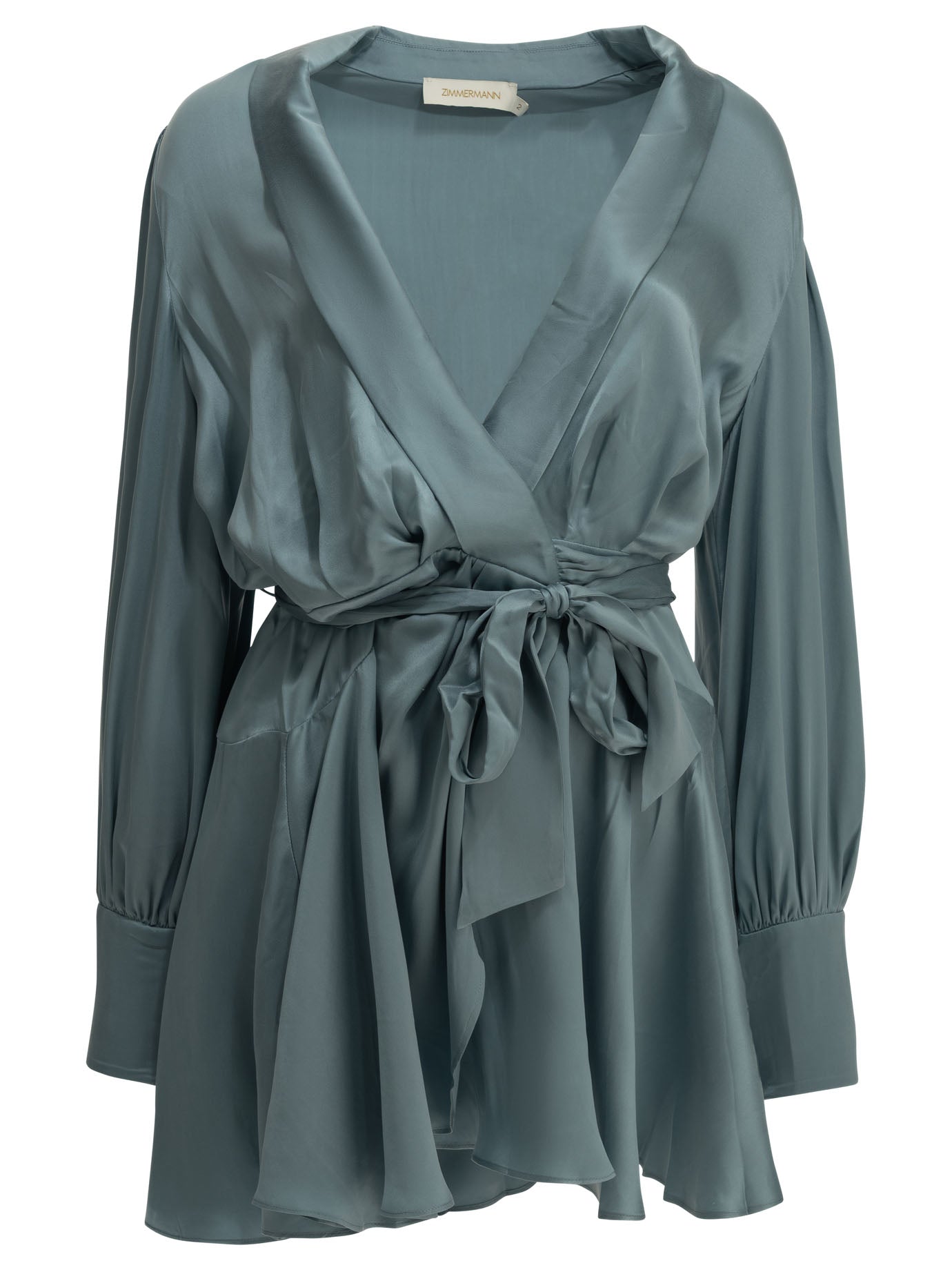 Zimmermann Short Wrap Dress