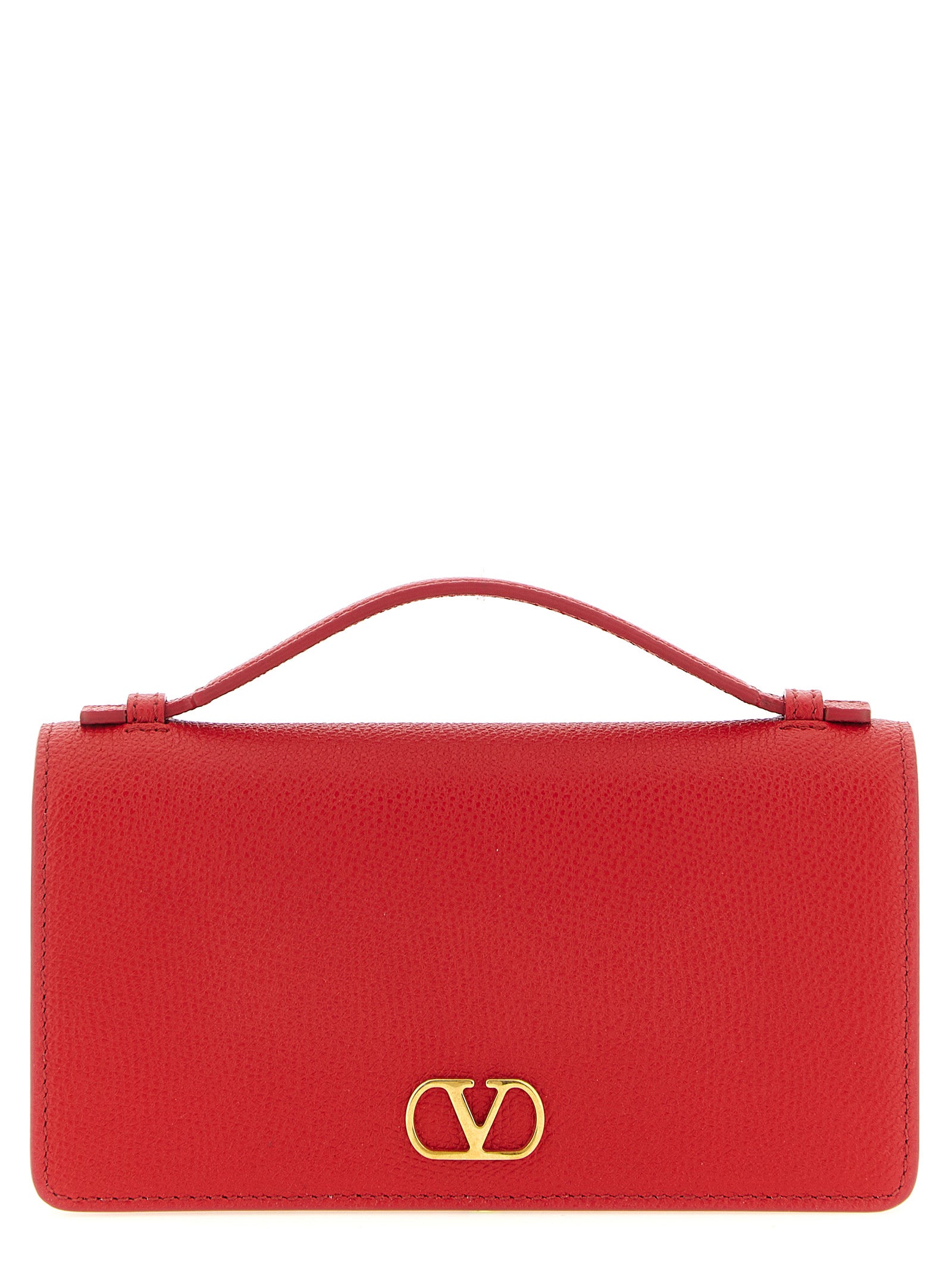 Valentino Garavani Wallet On Chain Valentino Garavani Vlogo Signature