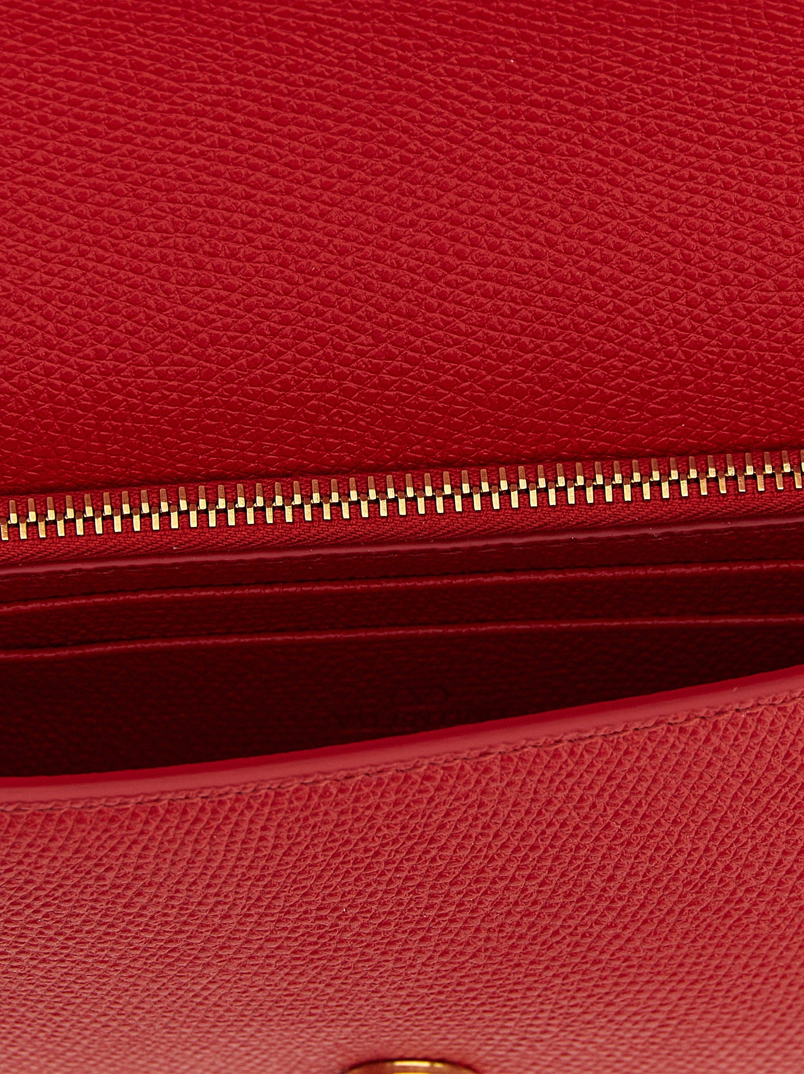 Valentino Garavani Wallet On Chain Valentino Garavani Vlogo Signature