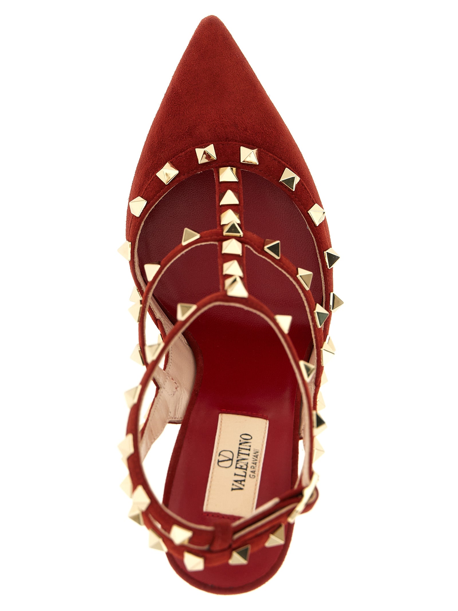 Valentino Garavani Valentino Garavani 'Rockstud'Ankle Strap Pumps