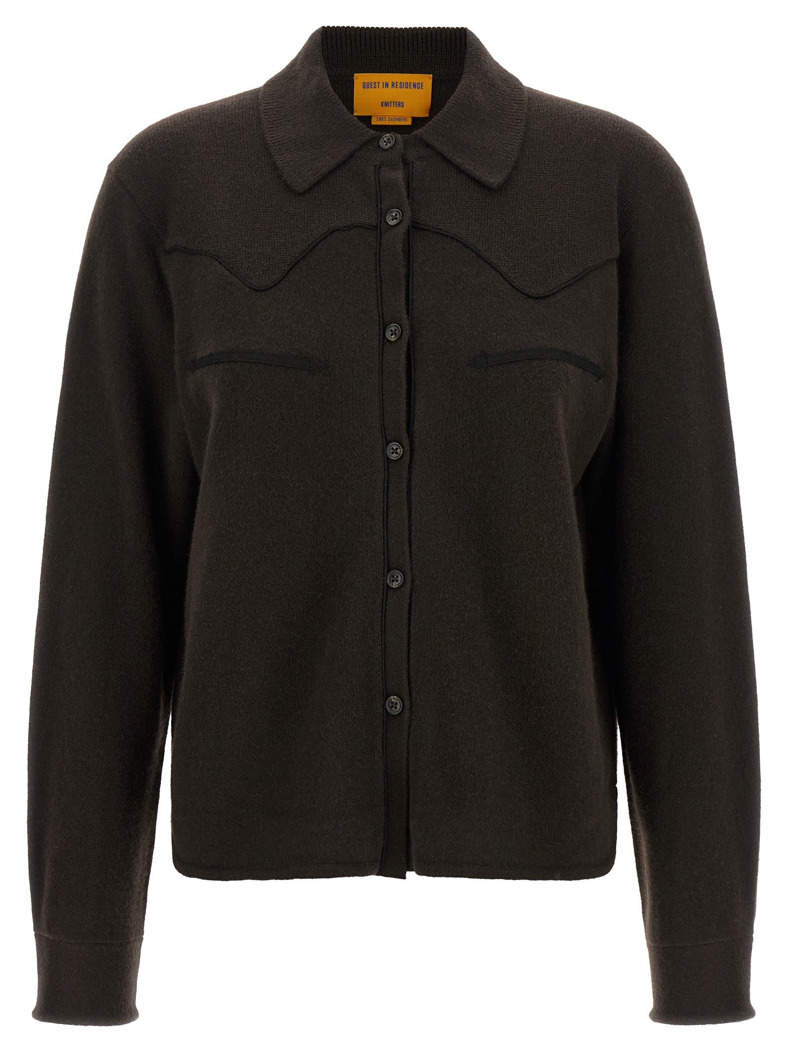Guest In Residence 'Cropped Western' Shirt