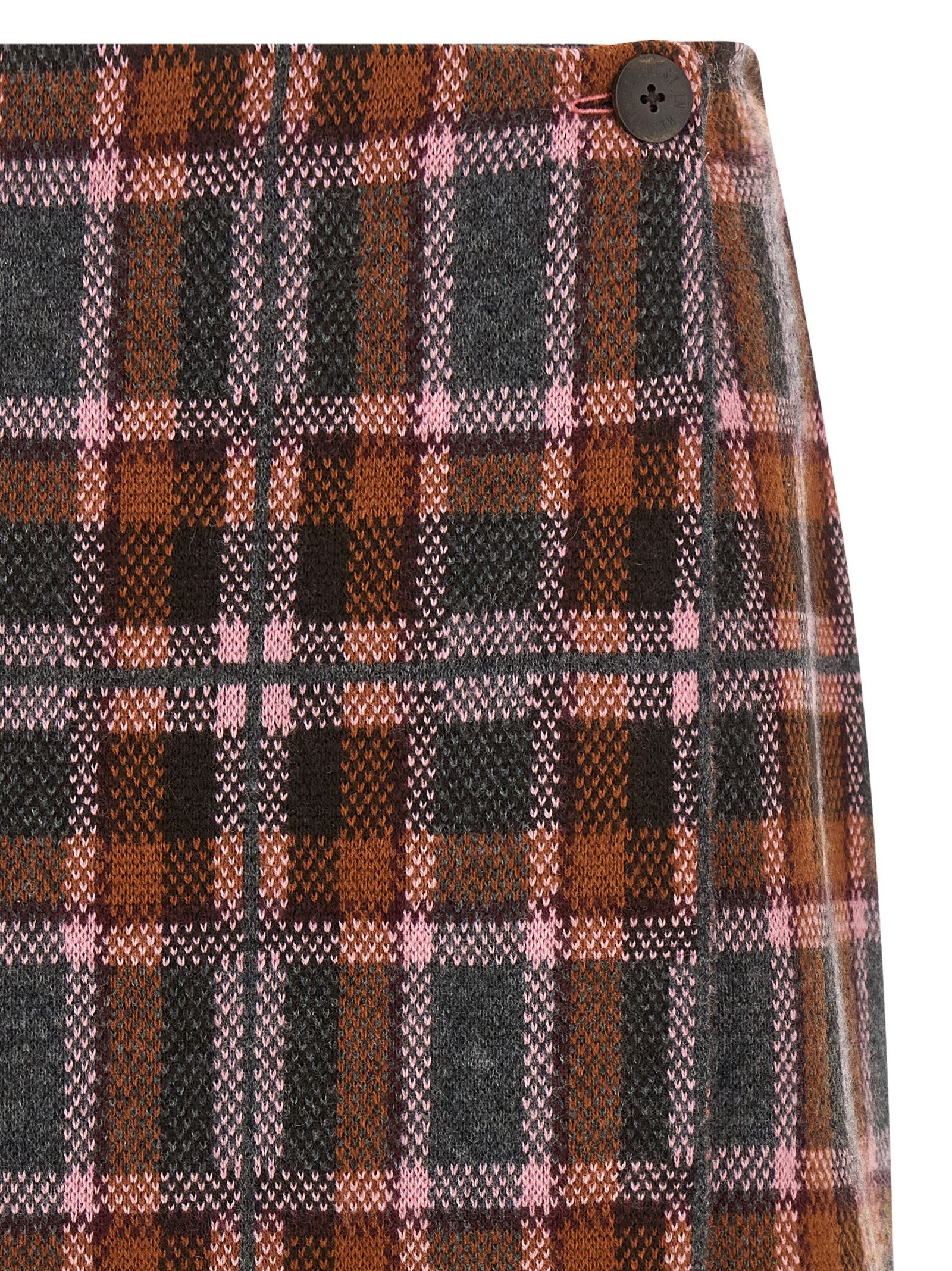 Guest In Residence Tartan Skirt