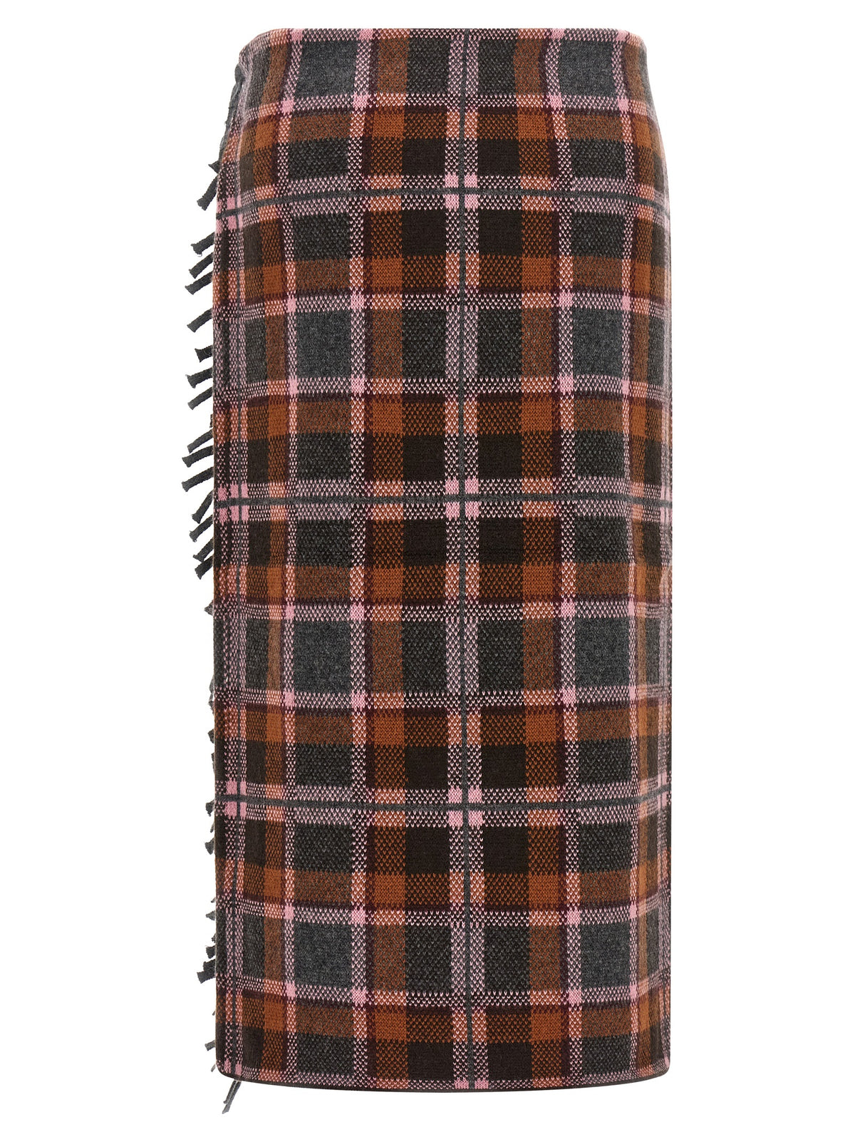 Guest In Residence 'Tartan Wrap' Skirt