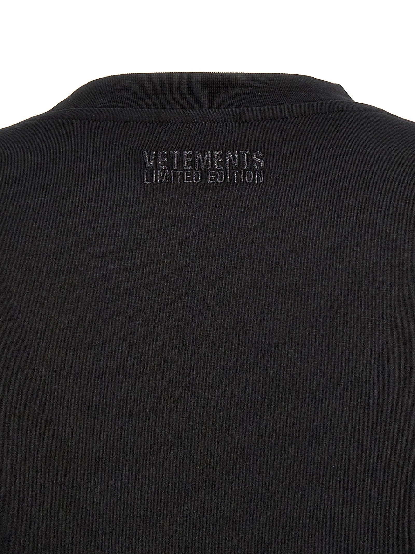 Vetements Logo Embroidery Dress