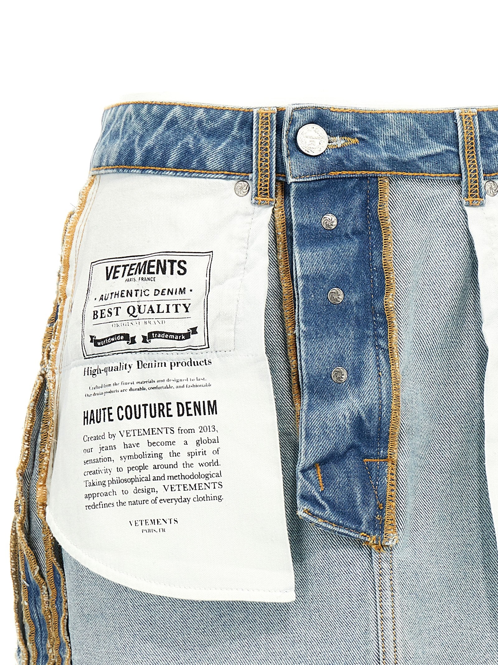 Vetements 'Inside-Out' Skirt