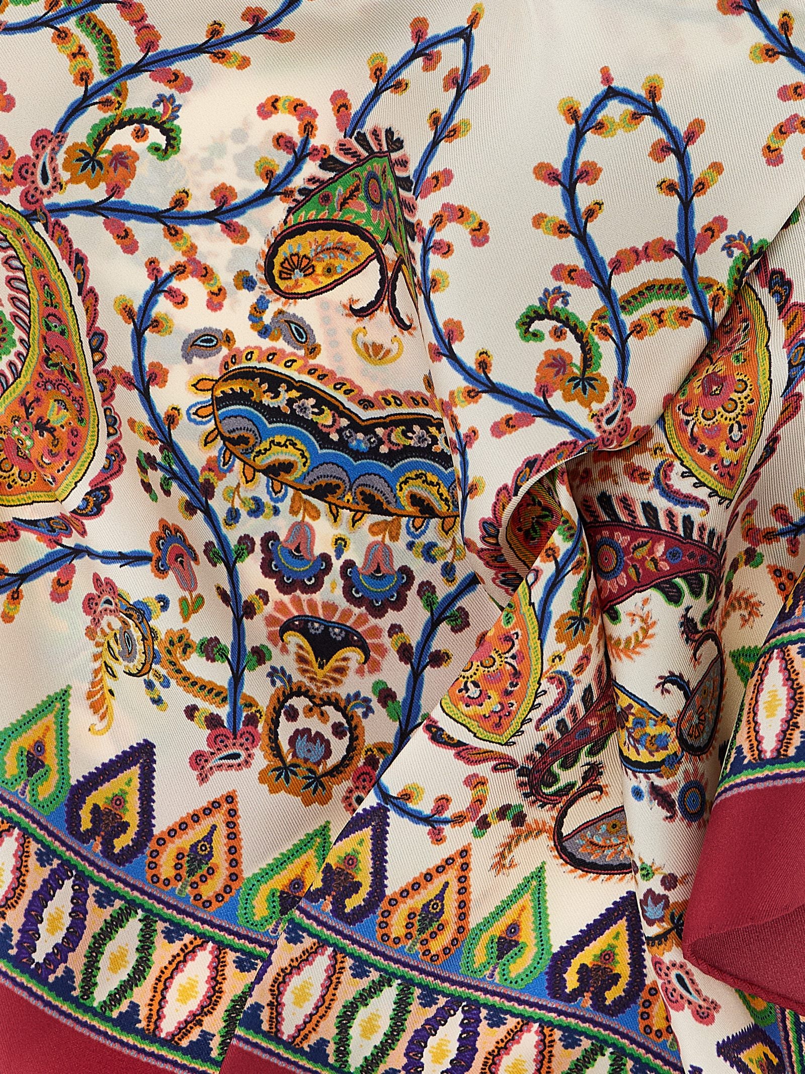 Etro Floral Paisley Scarf
