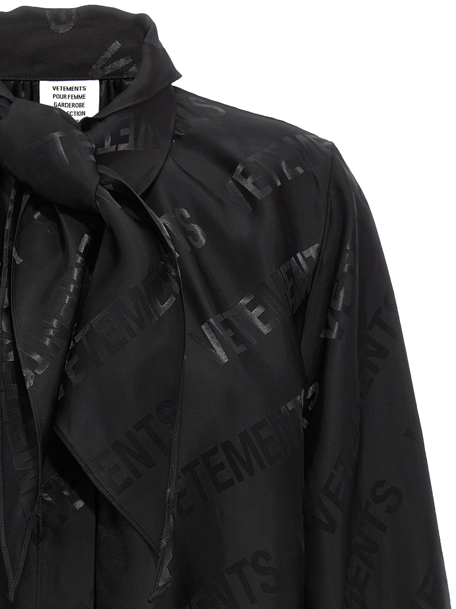 Vetements 'Monogram' Blouse