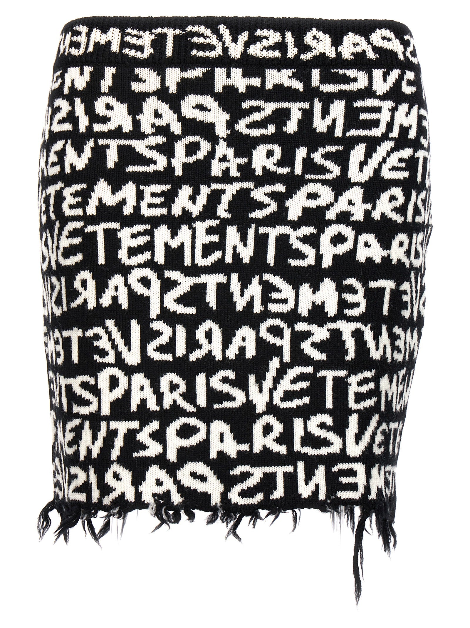 Vetements 'Graffiti Monogram' Skirt