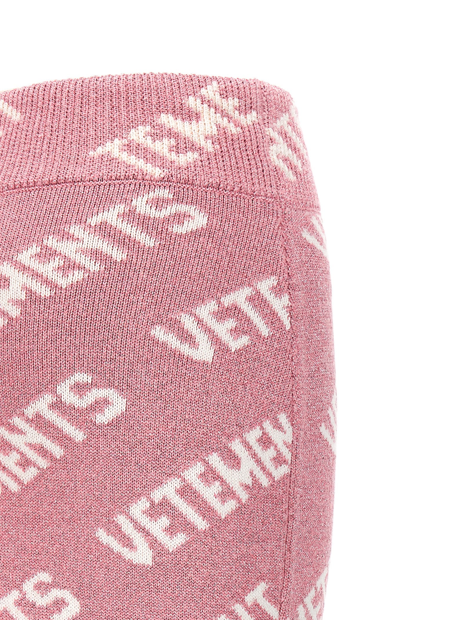 Vetements 'Iconic Lurex Monogram' Skirt