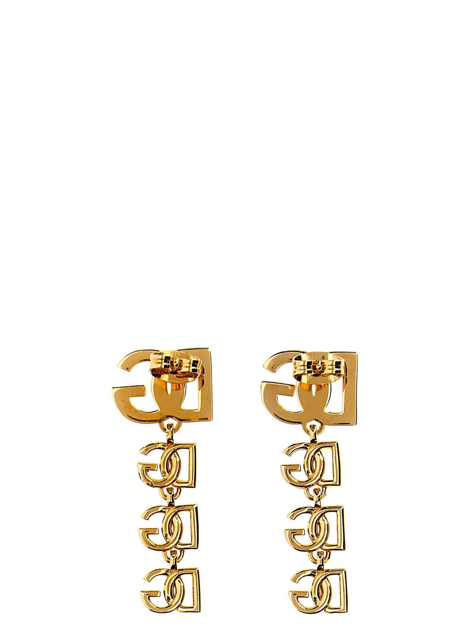 Dolce & Gabbana Logo Earrings