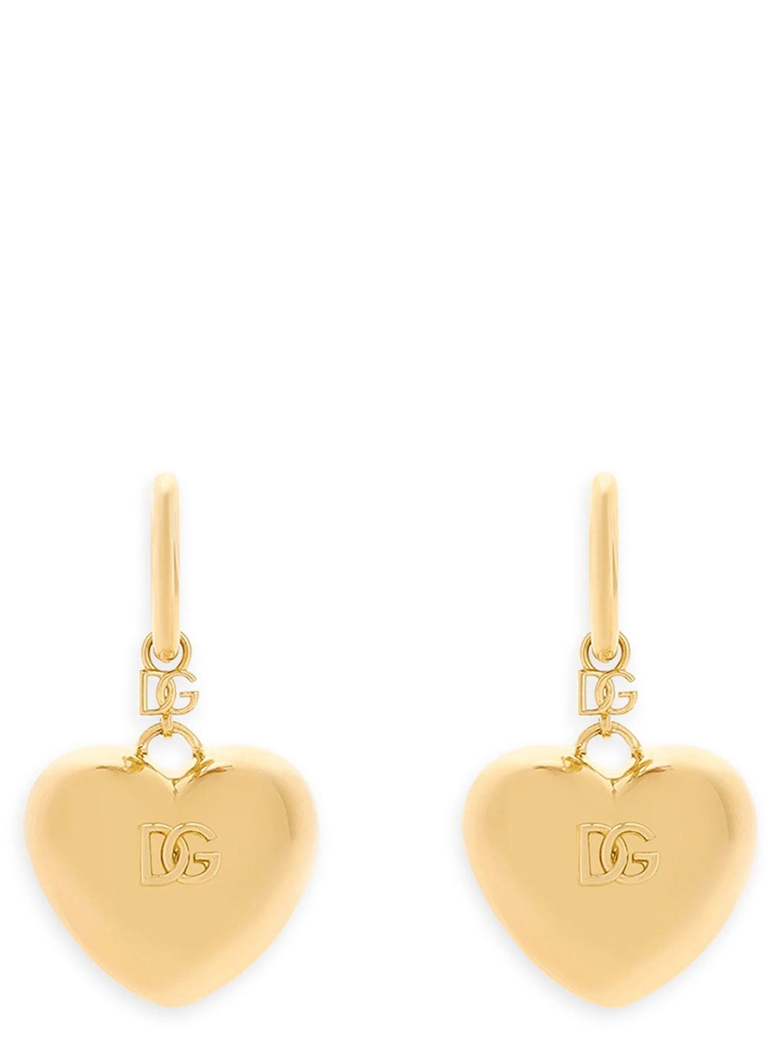 Dolce & Gabbana Heart Pendant Earrings