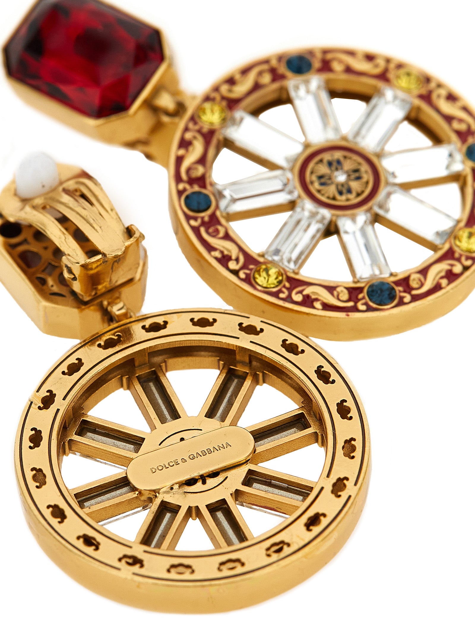 Dolce & Gabbana 'Ruota Carretto' Earrings