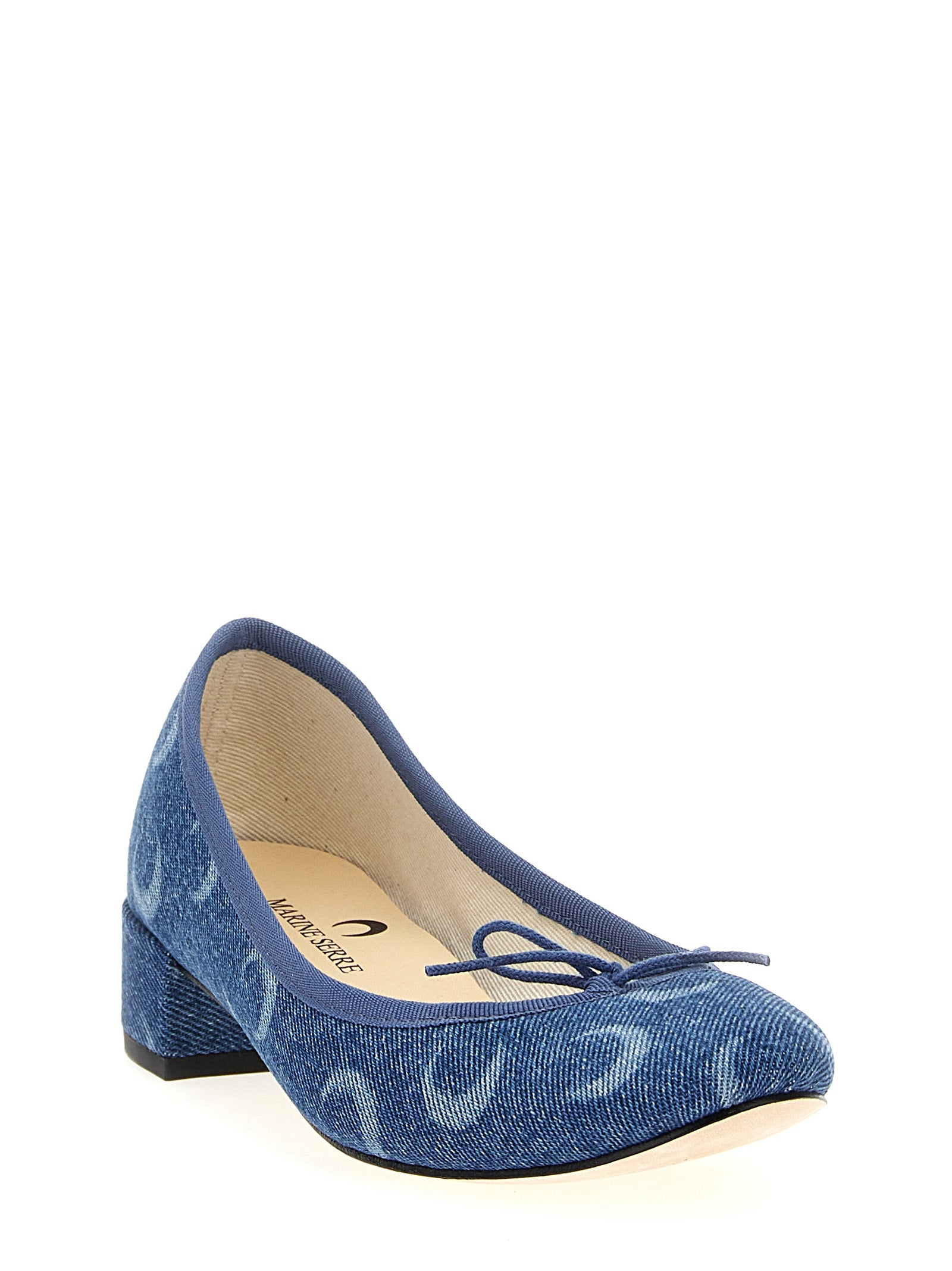 Marine Serre 'Camille' Ballet Flats Marine Serre X Repetto