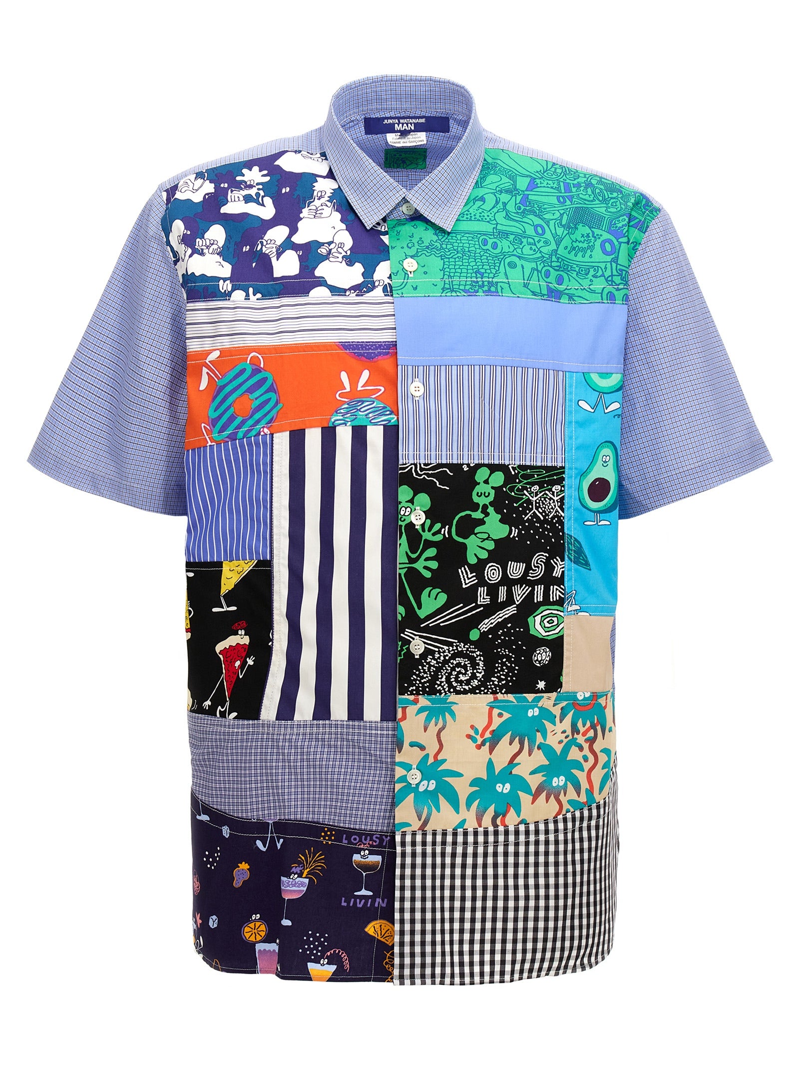 Junya Watanabe Lousy Livin Patchwork Shirt