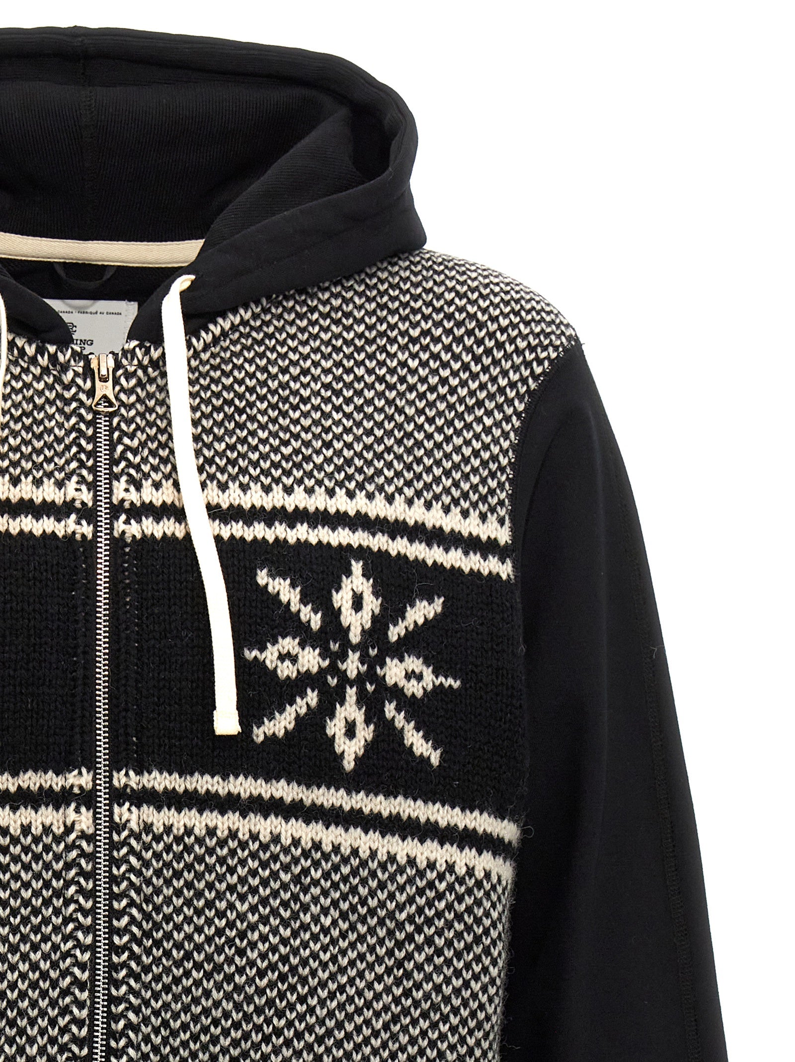 Junya Watanabe Jacquard Insert Hoodie