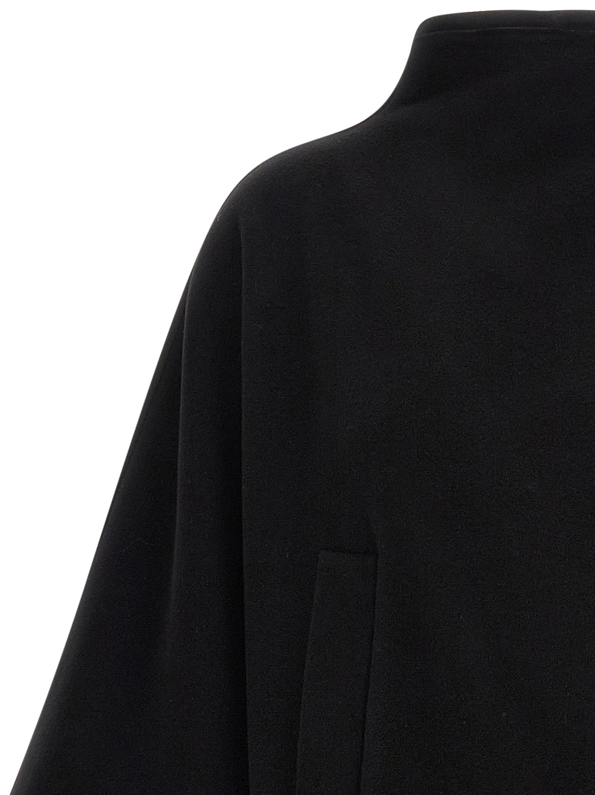 Darkpark Black 'Alba Midi' Coat