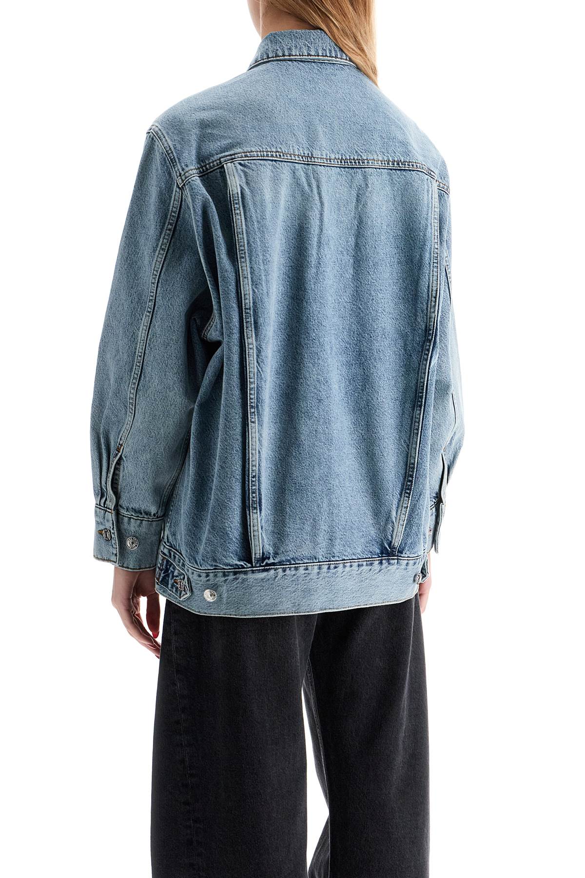 Frame Oversized Denim Jacket For