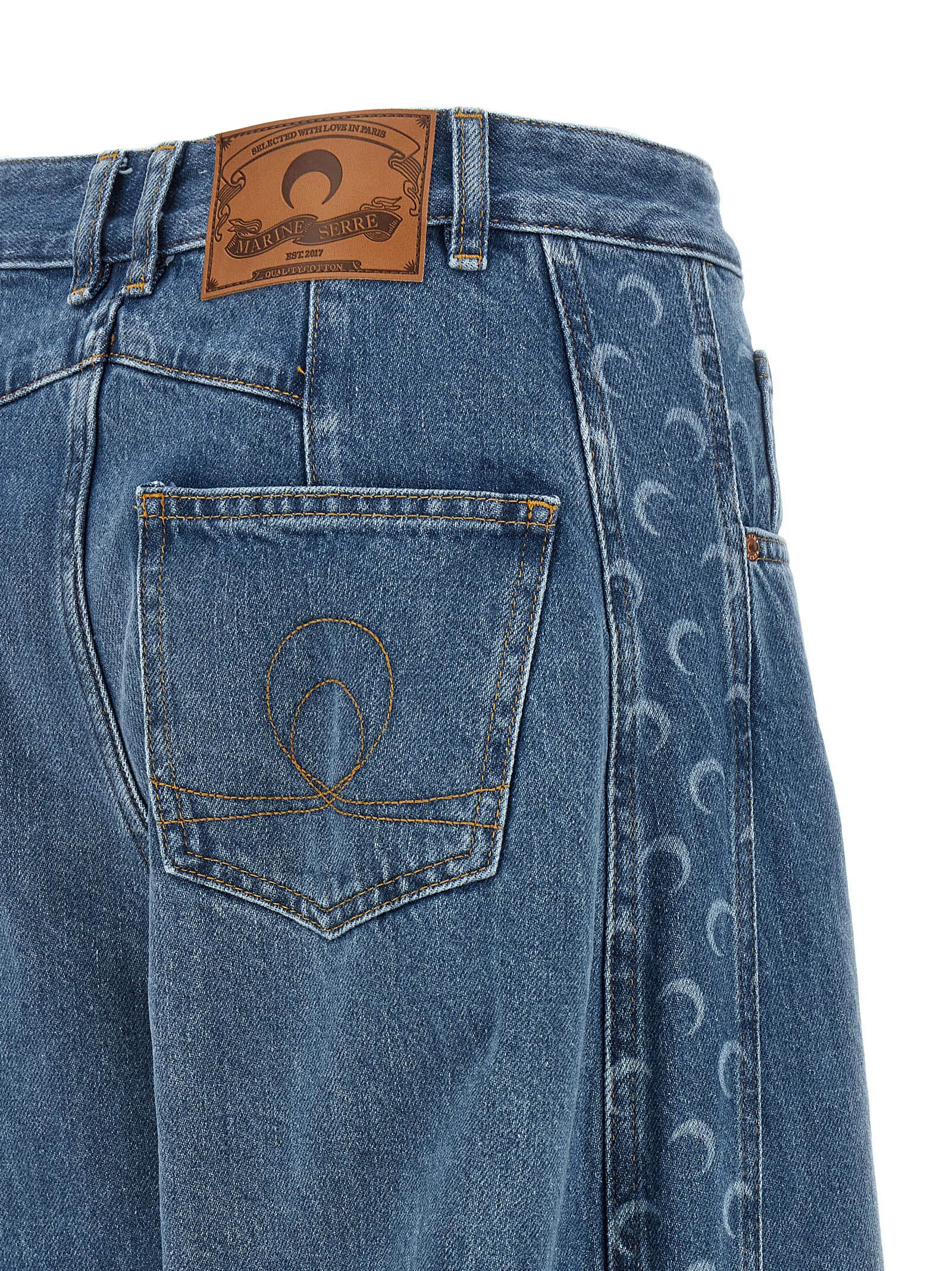 Marine Serre 'Moon' Jeans