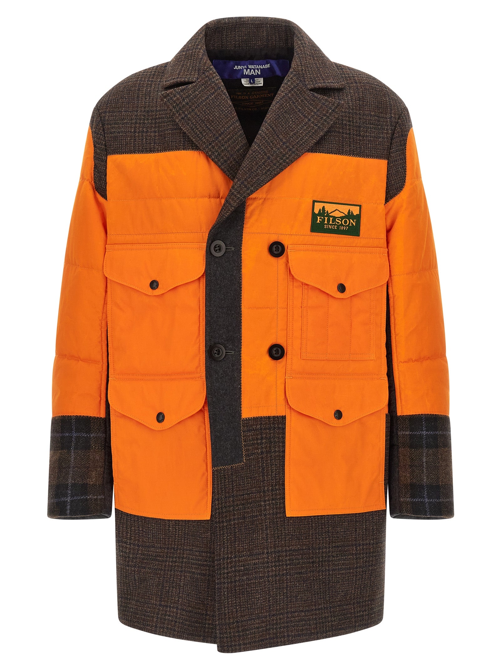 Junya Watanabe Filson X Junya Watanabe Patchwork Coat