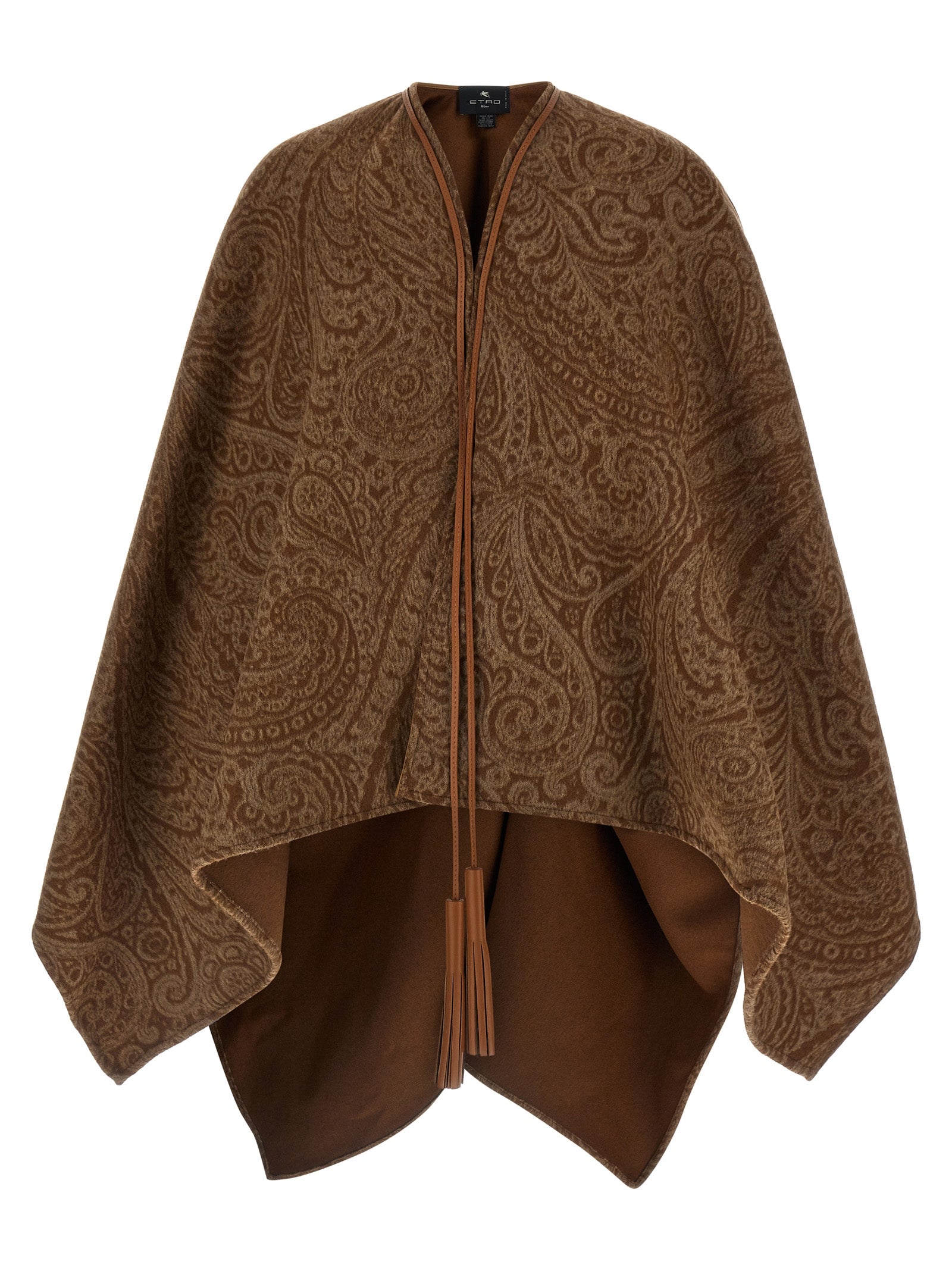Etro Paisley Pattern Cape