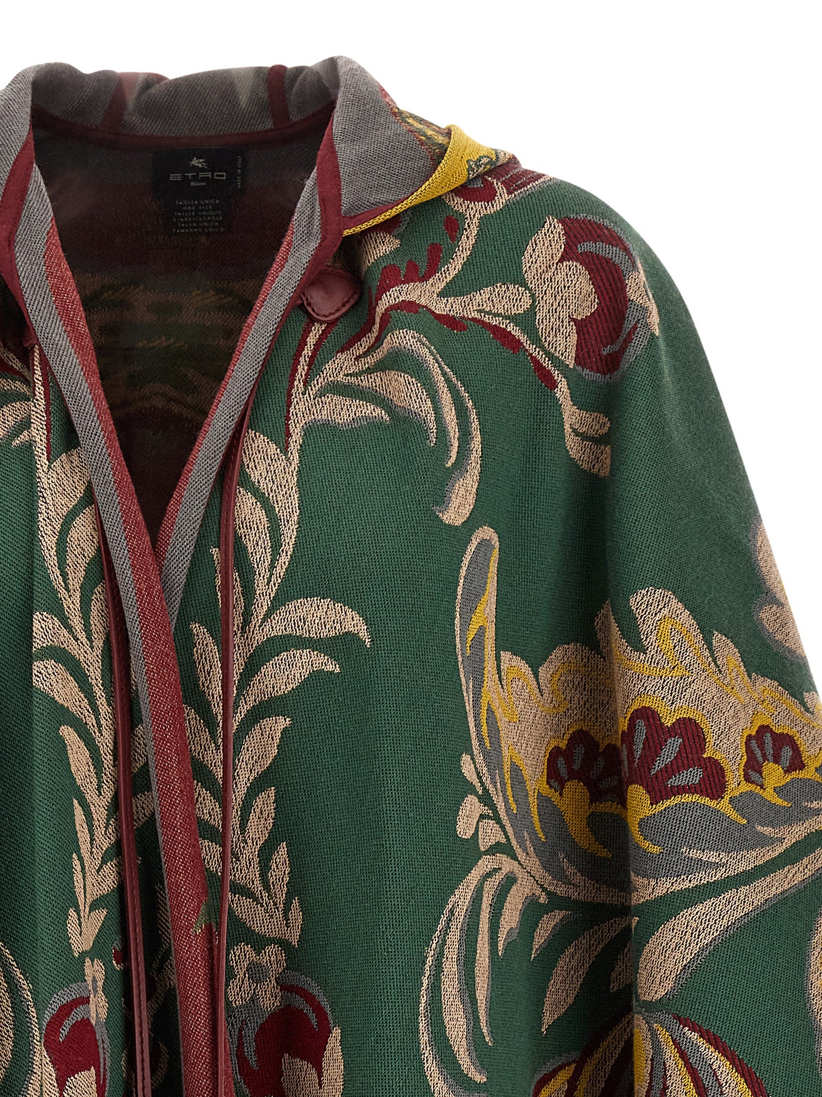 Etro Floral Paisley Cape