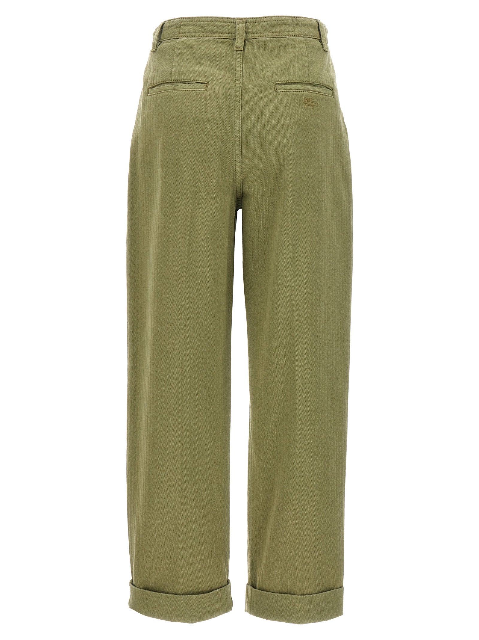 Etro Cropped Chino Pants