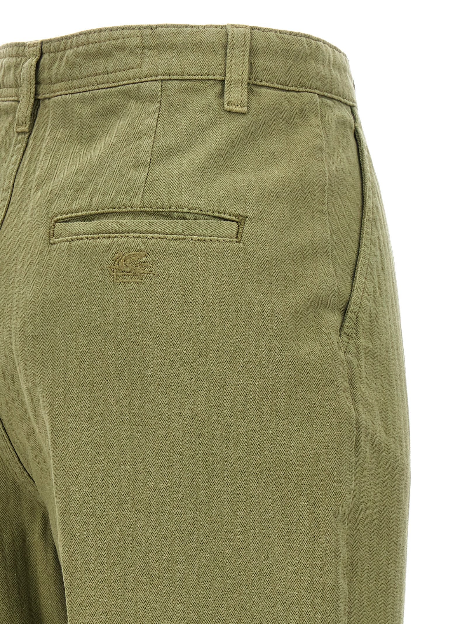 Etro Cropped Chino Pants