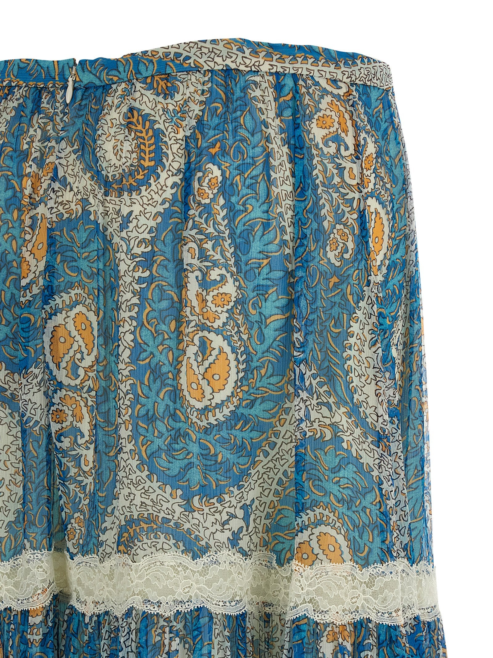 Etro Lace Insert Skirt