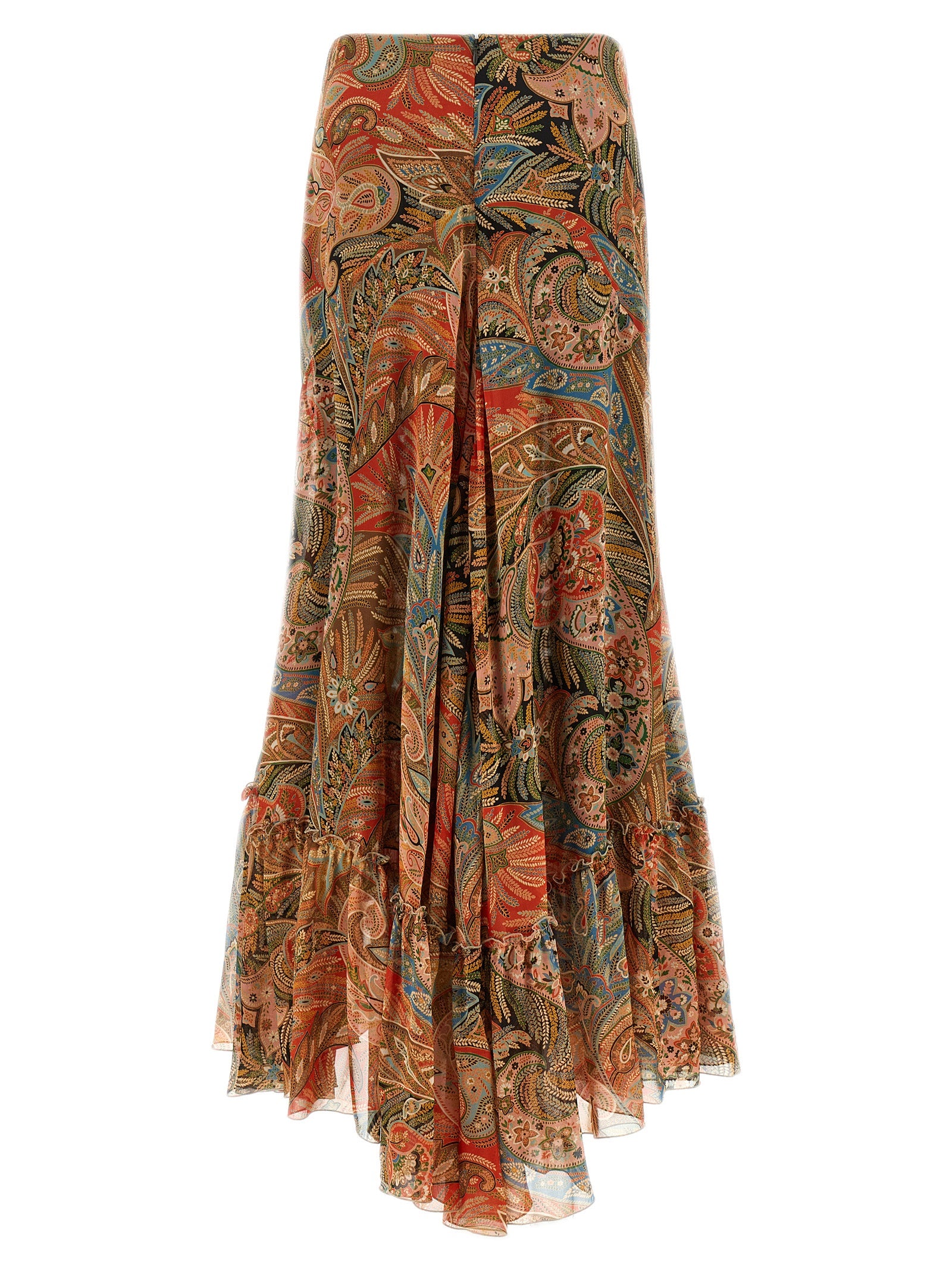 Etro Paisley Foliage Skirt