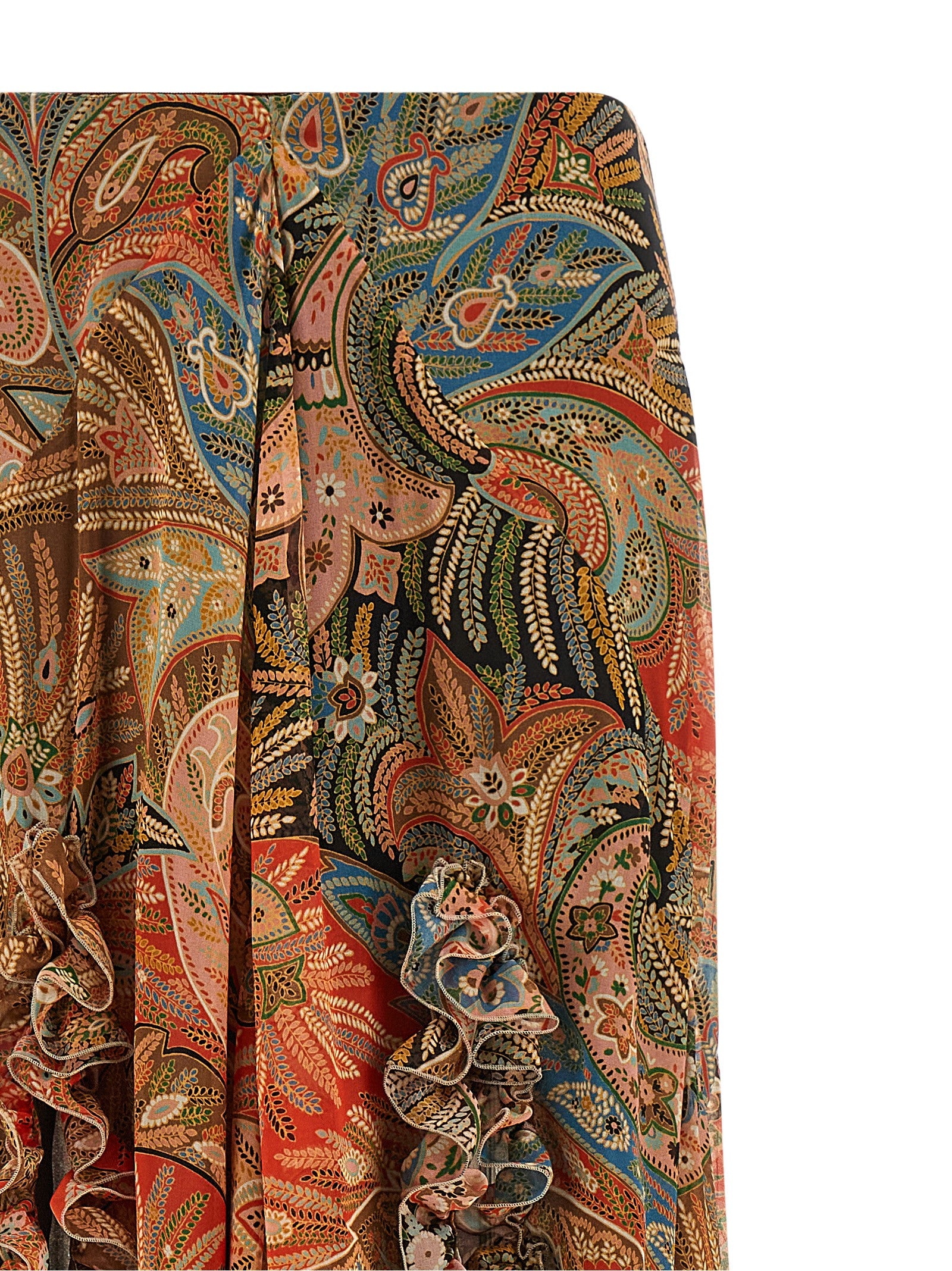 Etro Paisley Foliage Skirt