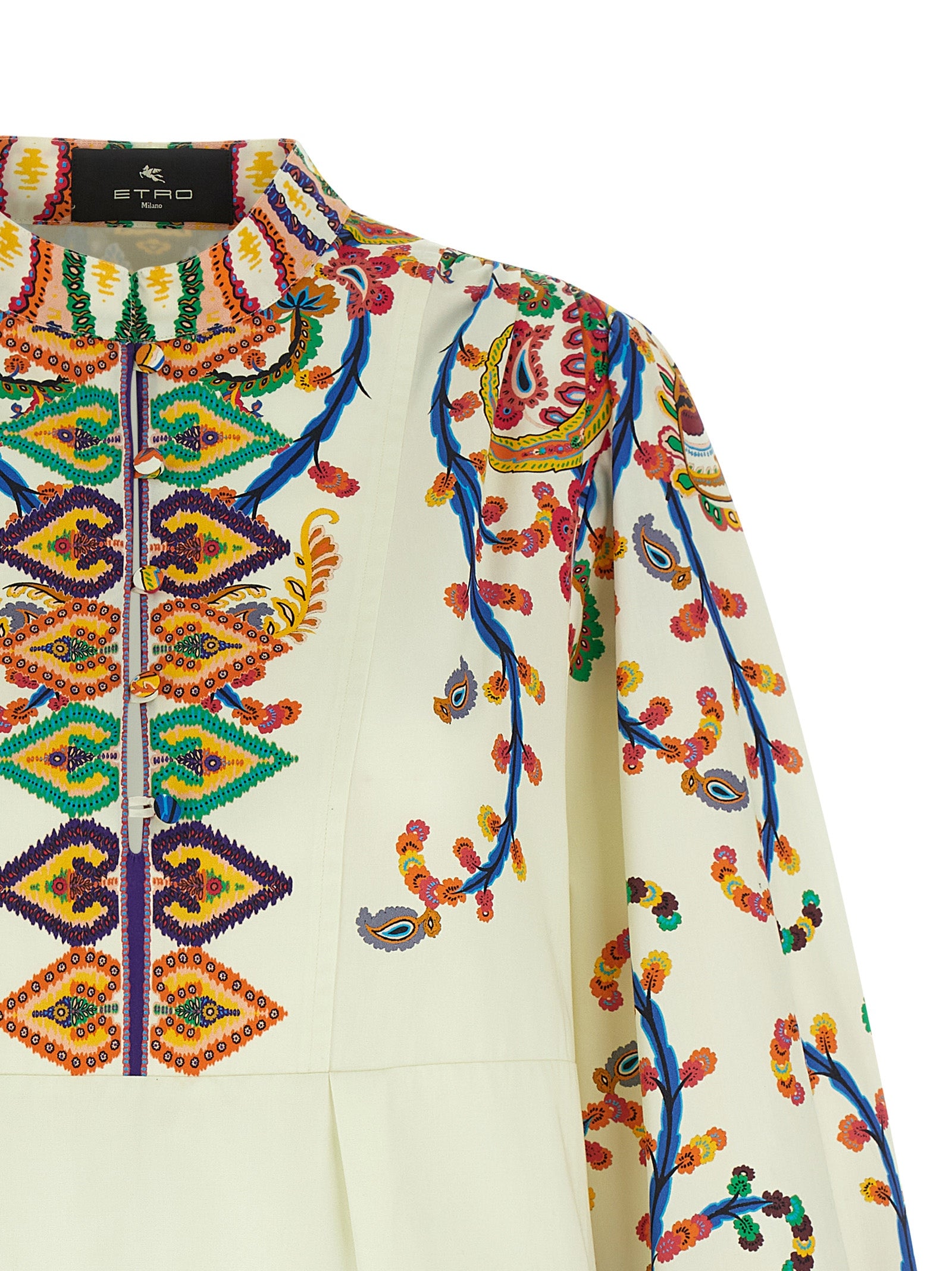 Etro Printed Poplin Dress