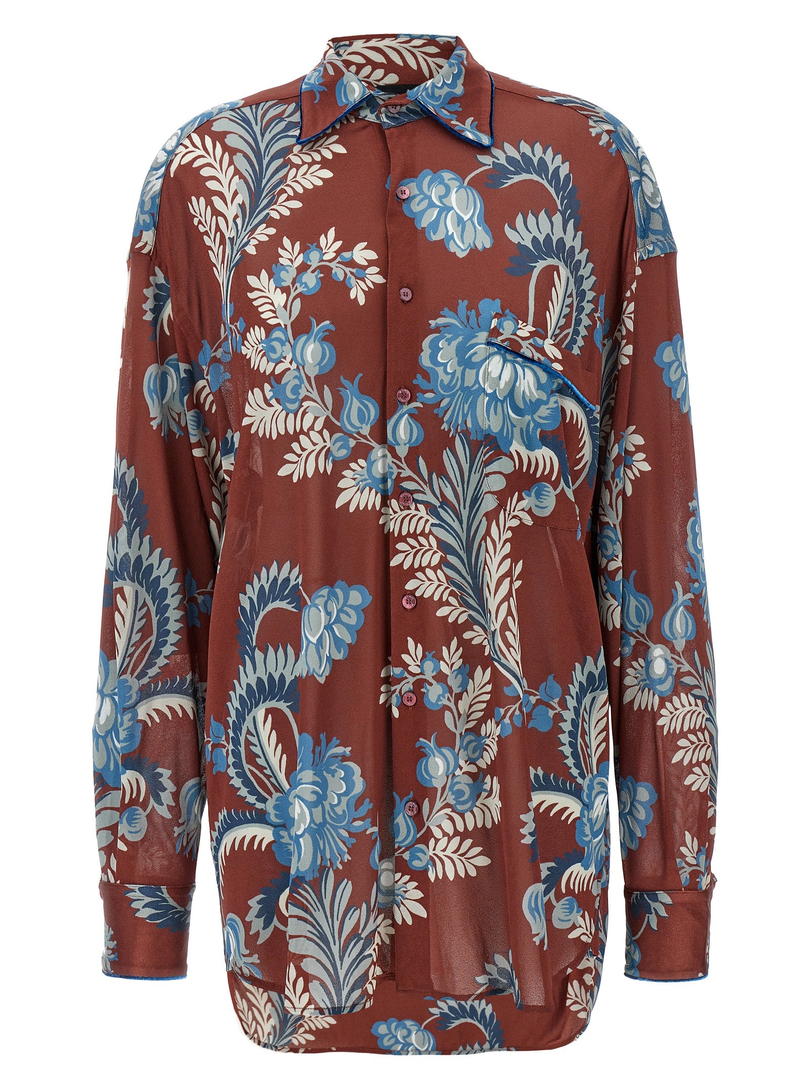 Etro Floral Foliage Shirt