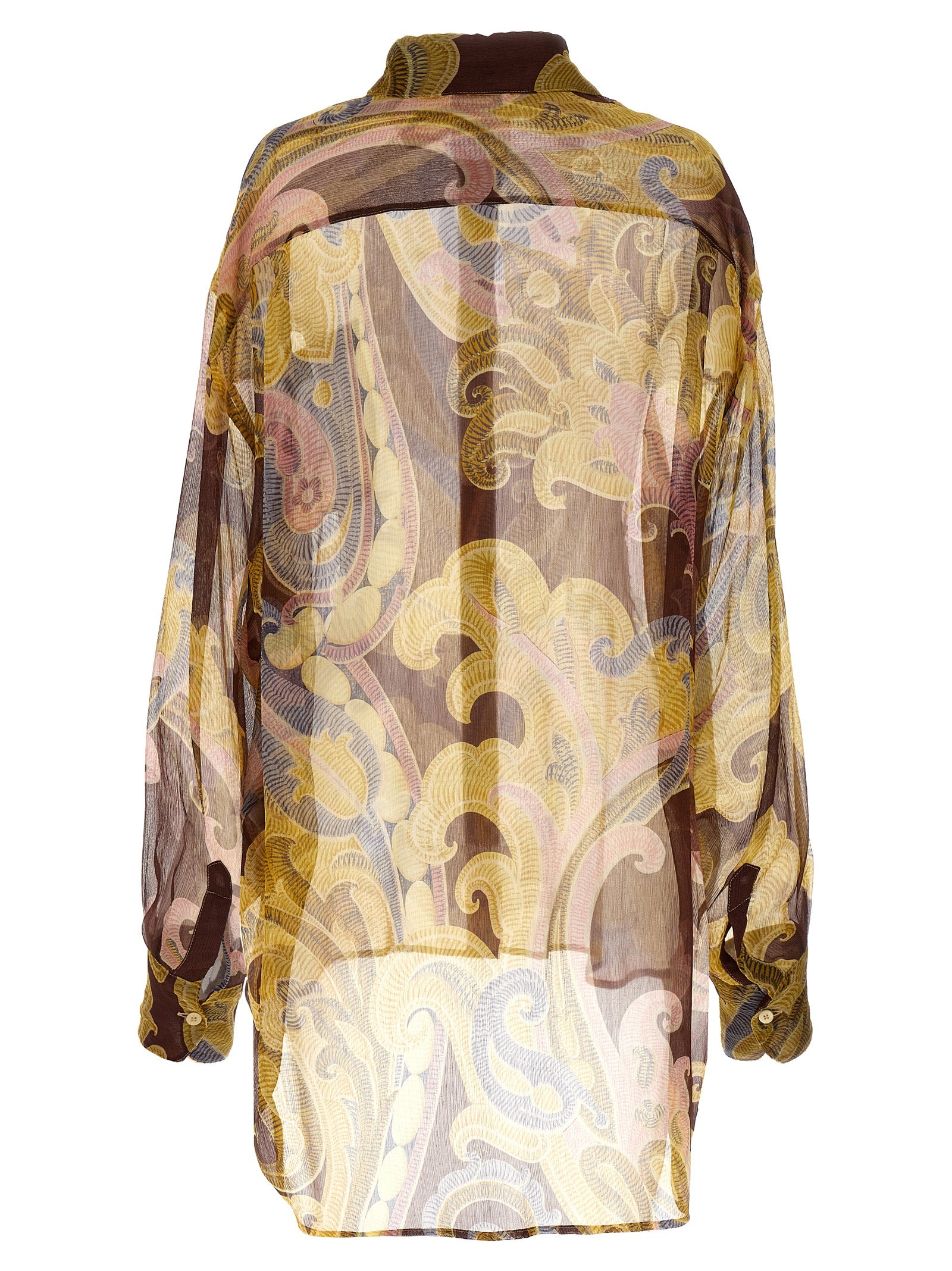 Etro Printed Silk Shirt