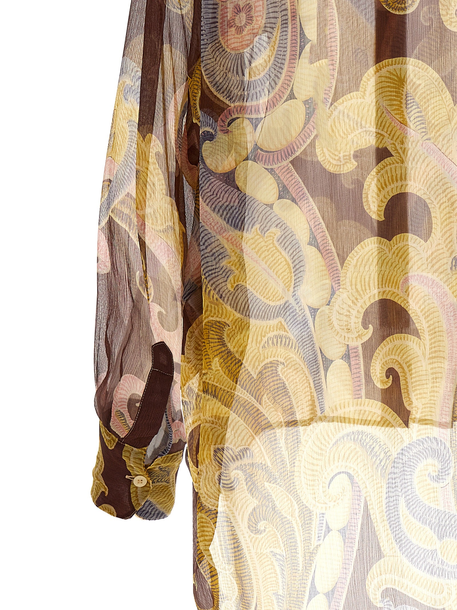 Etro Printed Silk Shirt