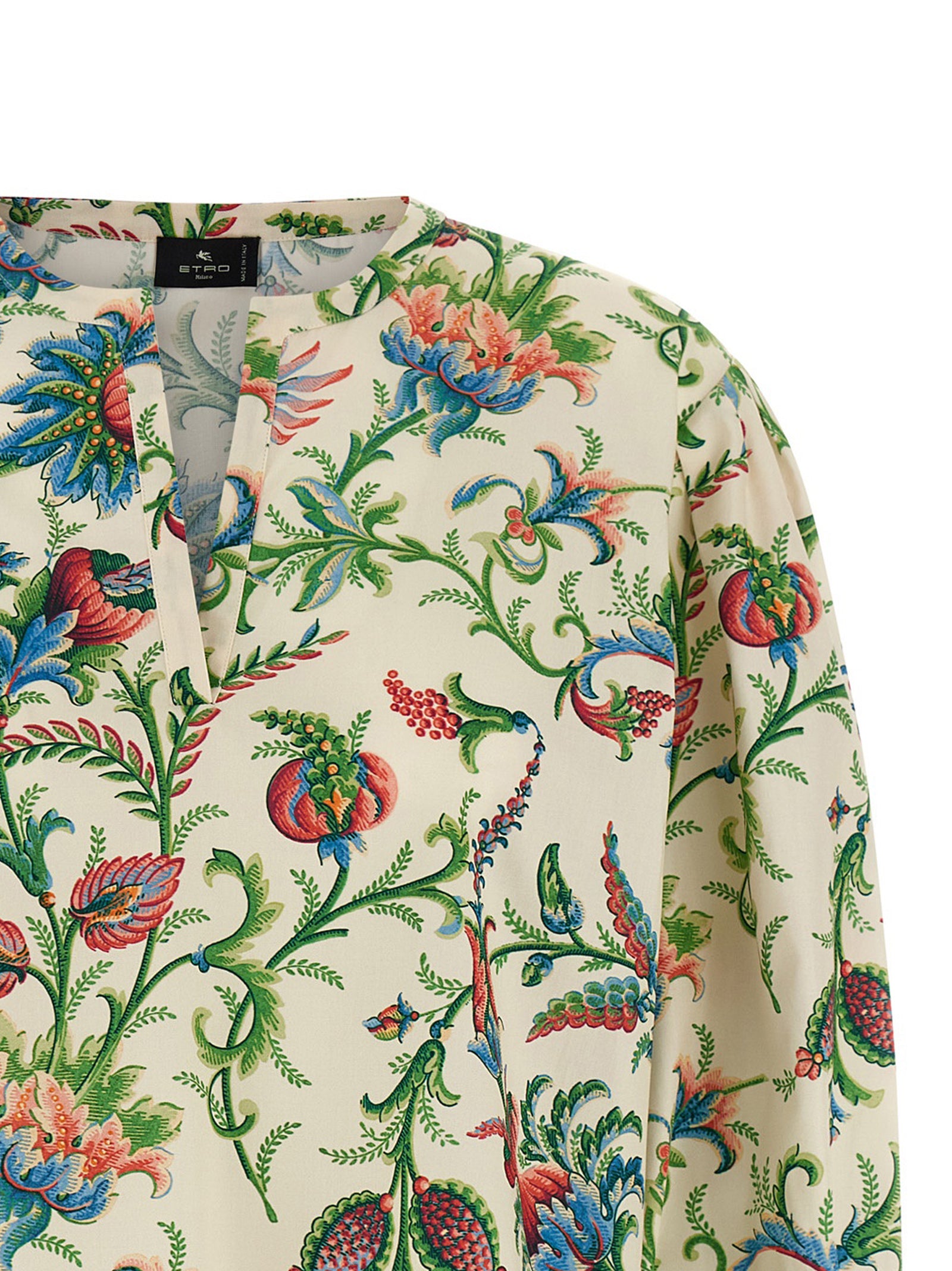 Etro Floral Cotton Blouse