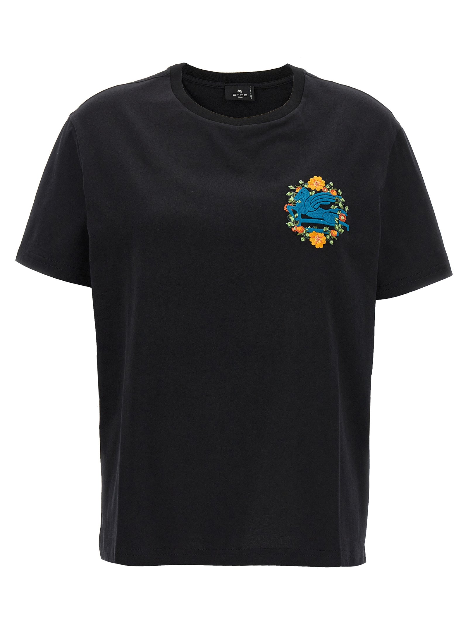 Etro Logo Embroidery T-Shirt