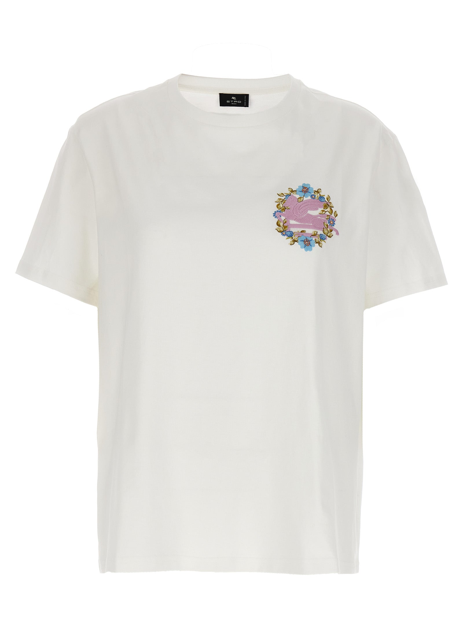 Etro Logo Embroidery T-Shirt