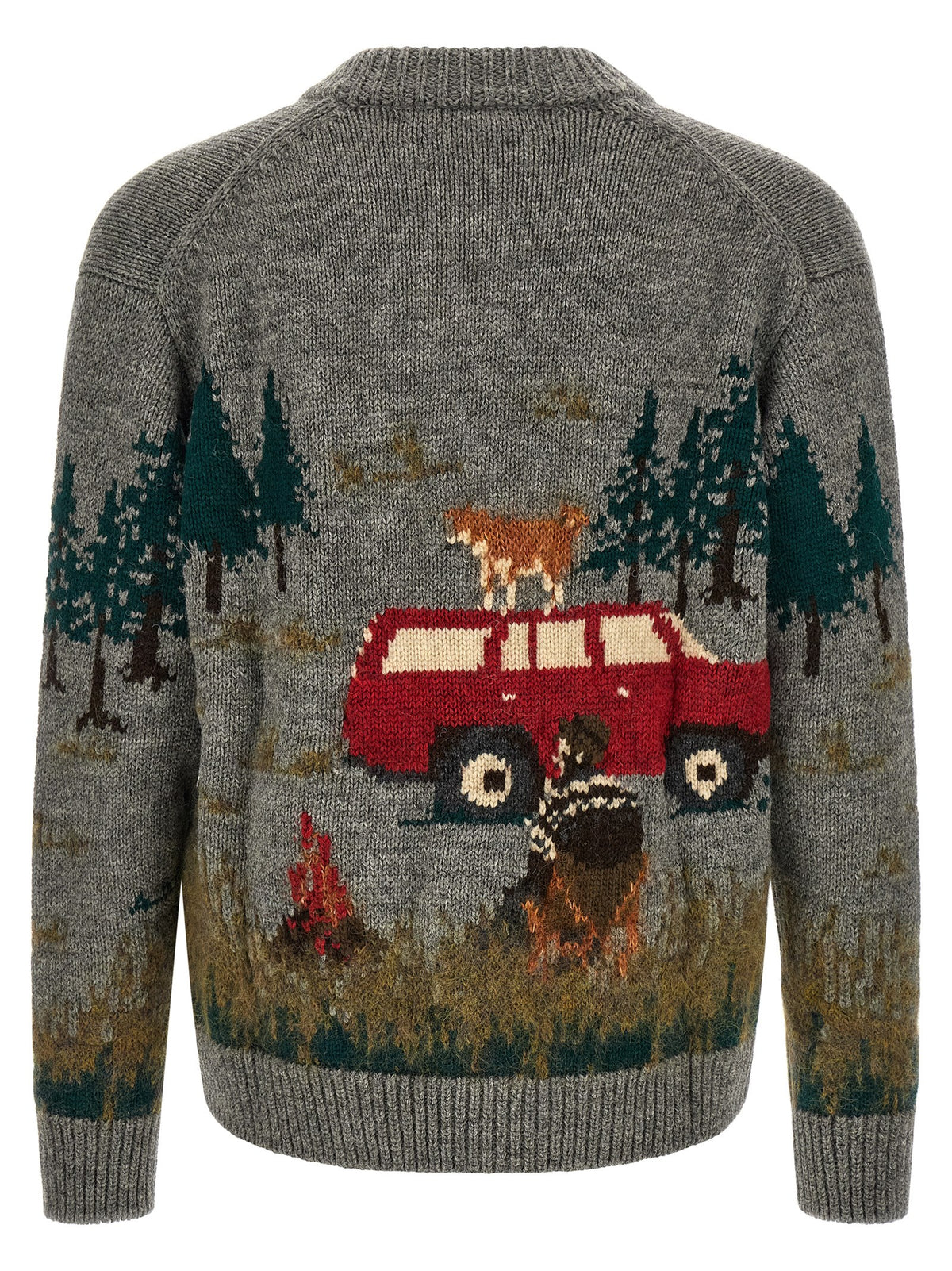Junya Watanabe Intarsia Cardigan