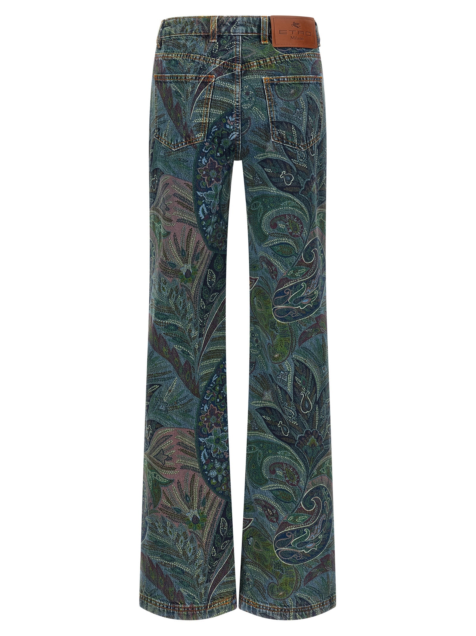 Etro Floral Print Jeans